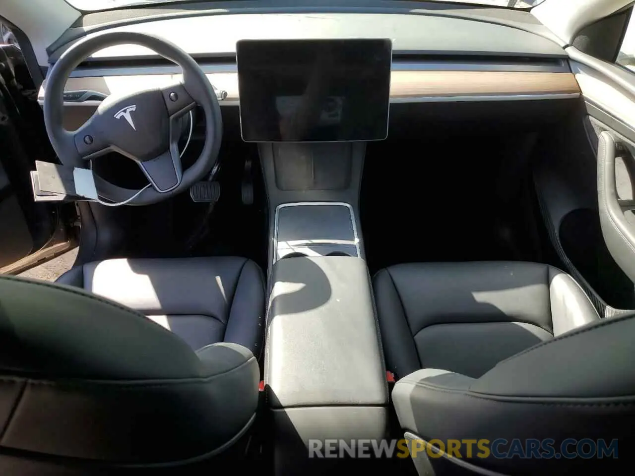 8 fotografías del automóvil dañado 7SAYGDEEXPF754676 TESLA MODEL Y 2023