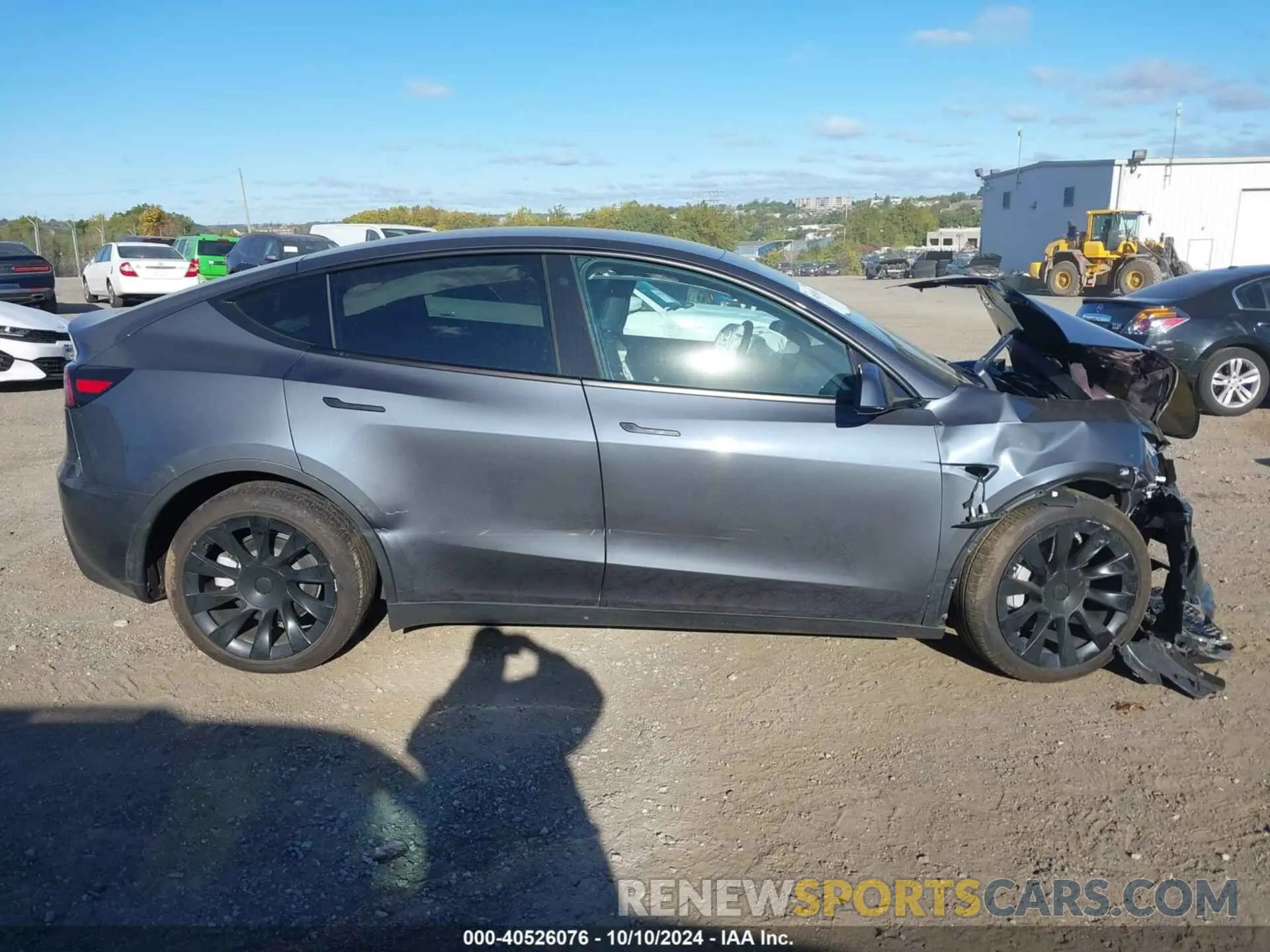 12 fotografías del automóvil dañado 7SAYGDEEXPF766262 TESLA MODEL Y 2023