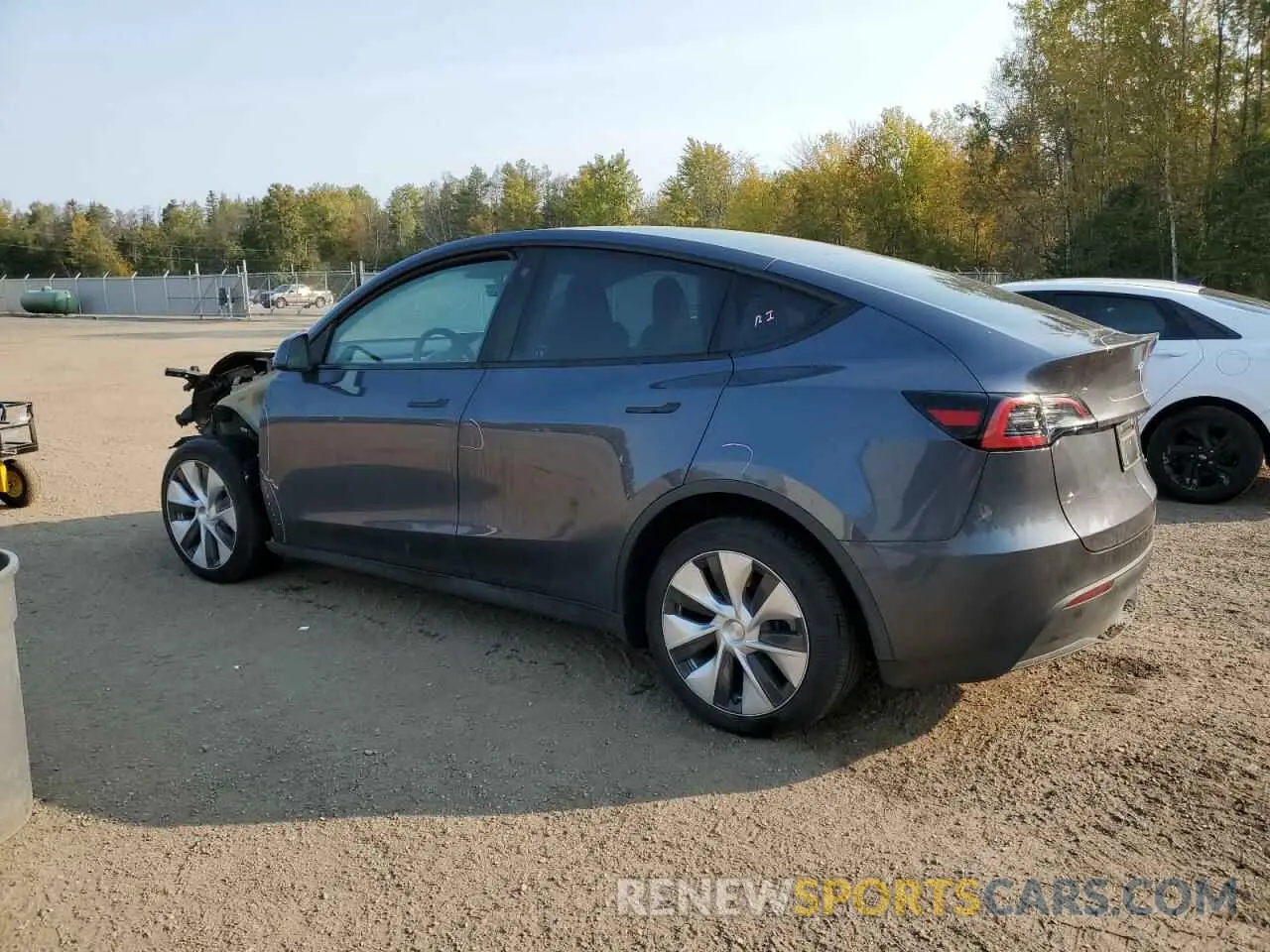 2 fotografías del automóvil dañado 7SAYGDEEXPF774071 TESLA MODEL Y 2023