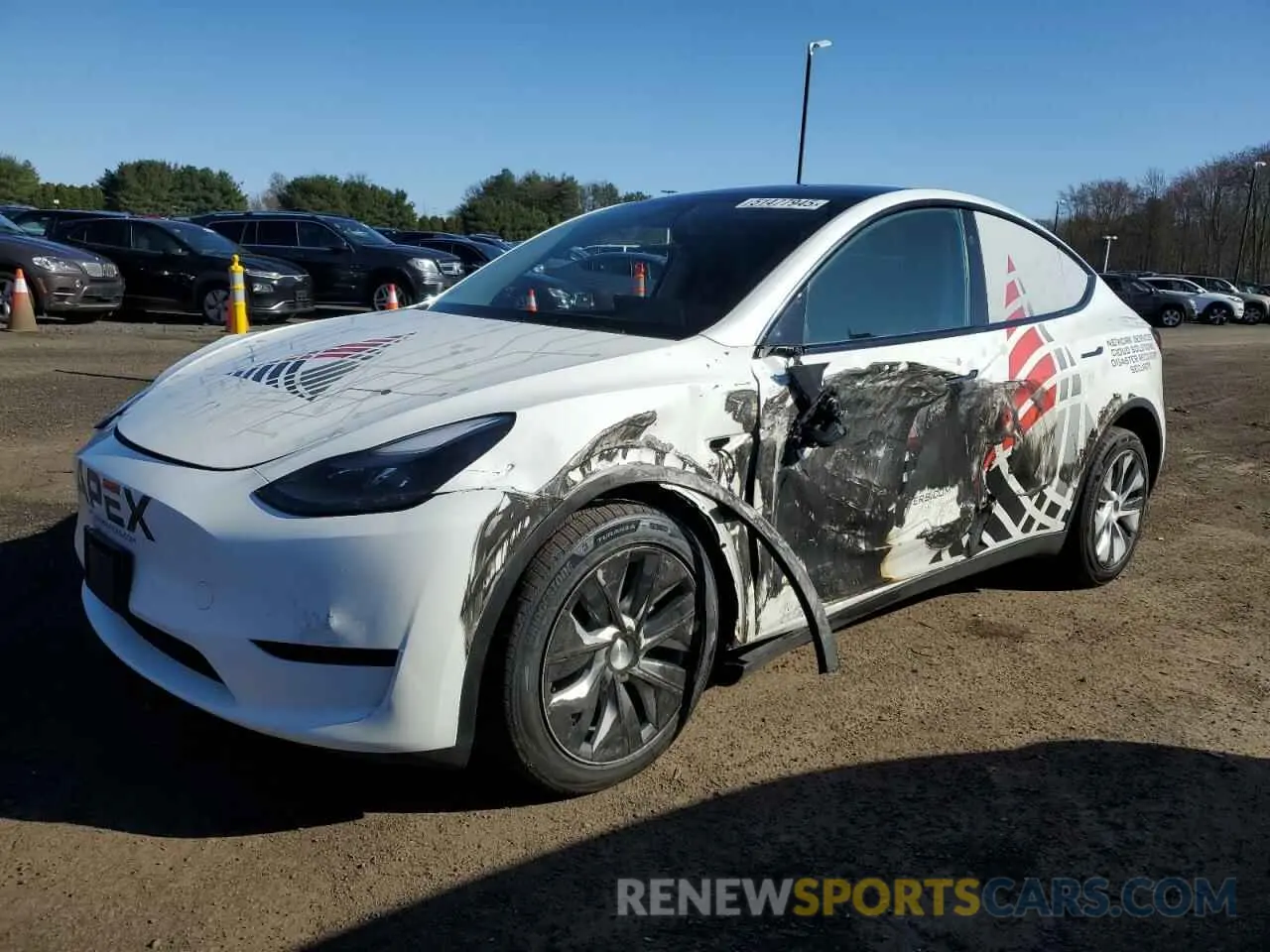 1 fotografías del automóvil dañado 7SAYGDEEXPF805061 TESLA MODEL Y 2023