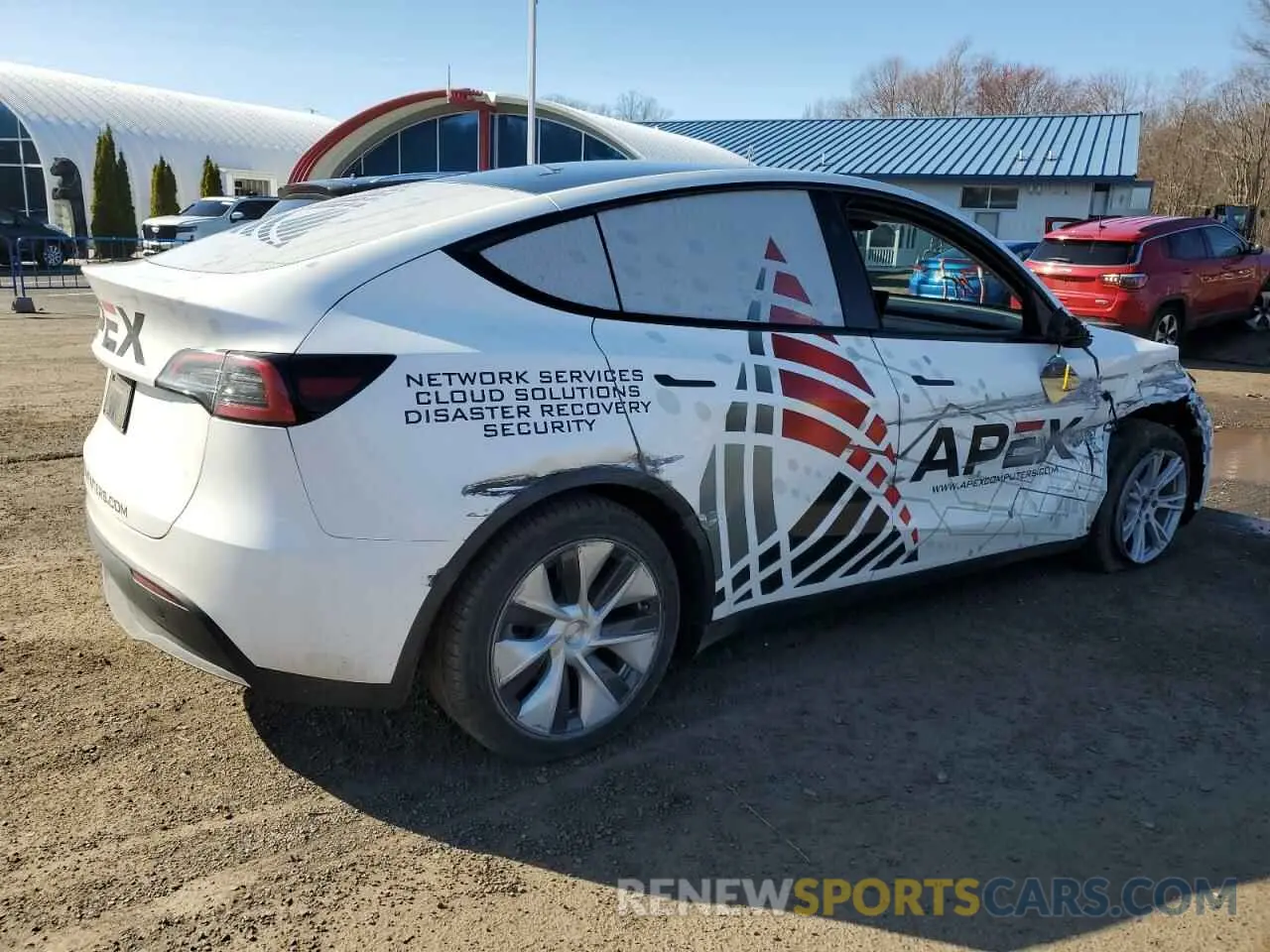 3 fotografías del automóvil dañado 7SAYGDEEXPF805061 TESLA MODEL Y 2023