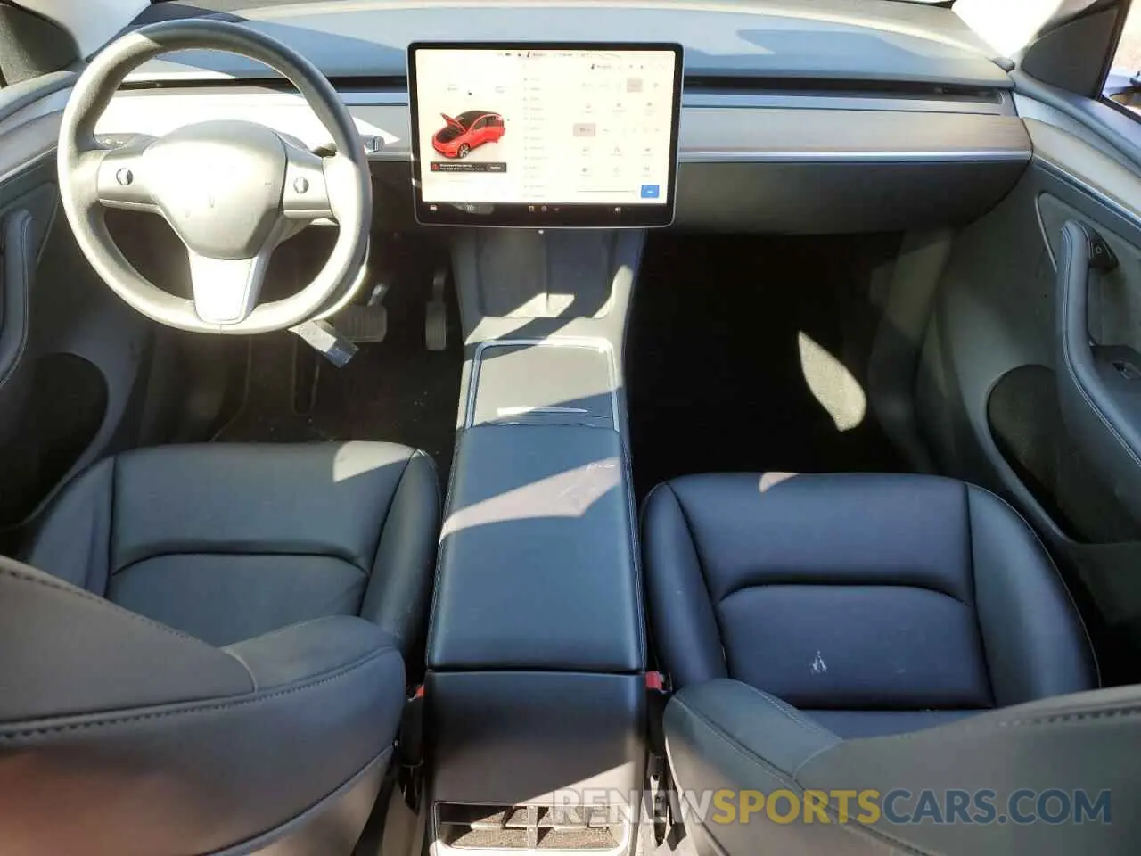 8 fotografías del automóvil dañado 7SAYGDEEXPF805061 TESLA MODEL Y 2023
