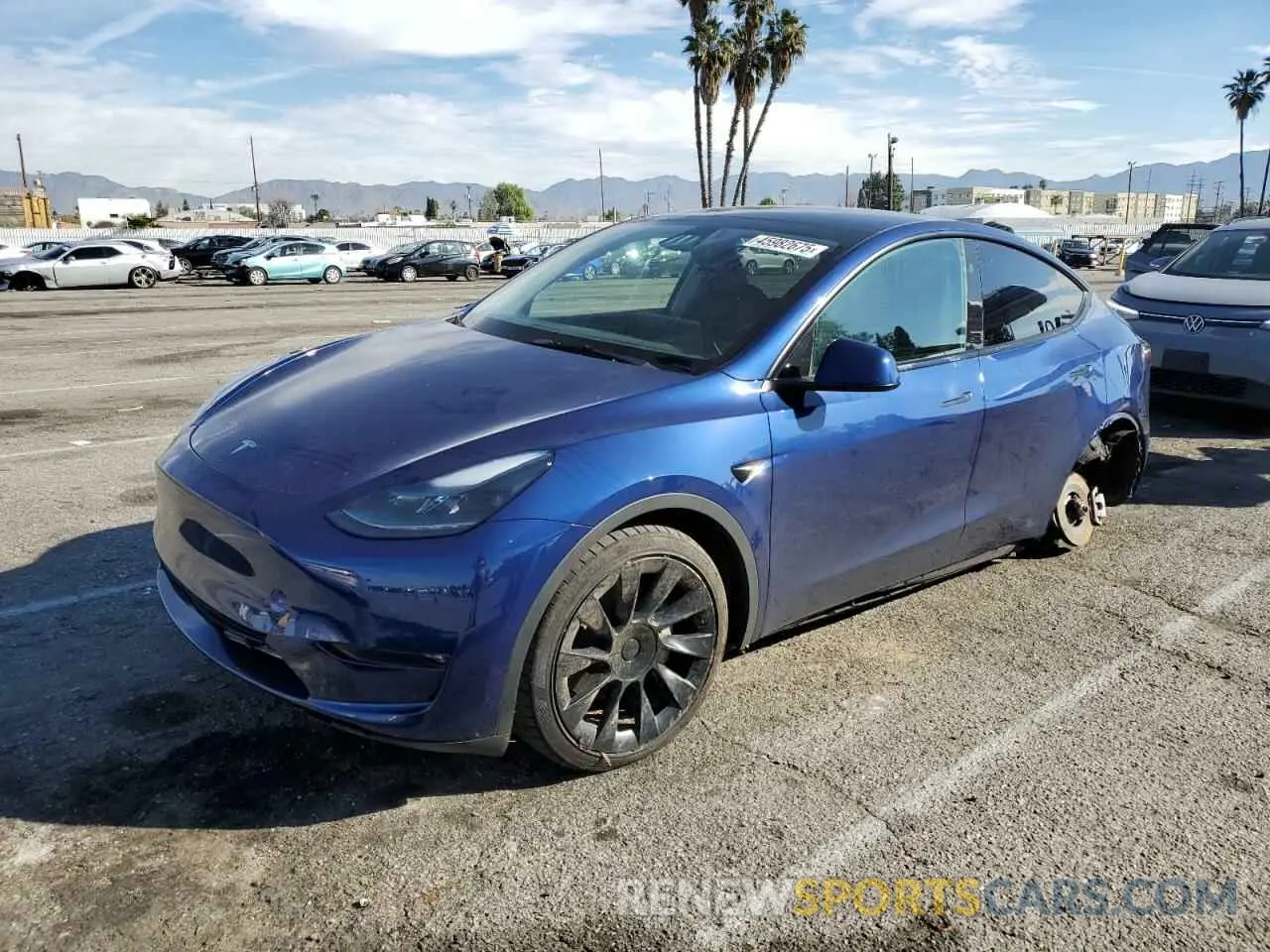 1 fotografías del automóvil dañado 7SAYGDEEXPF814469 TESLA MODEL Y 2023
