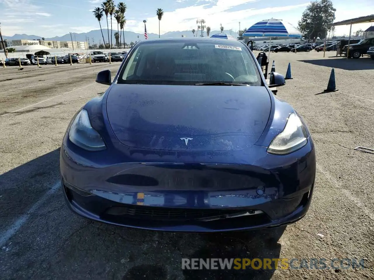 5 fotografías del automóvil dañado 7SAYGDEEXPF814469 TESLA MODEL Y 2023