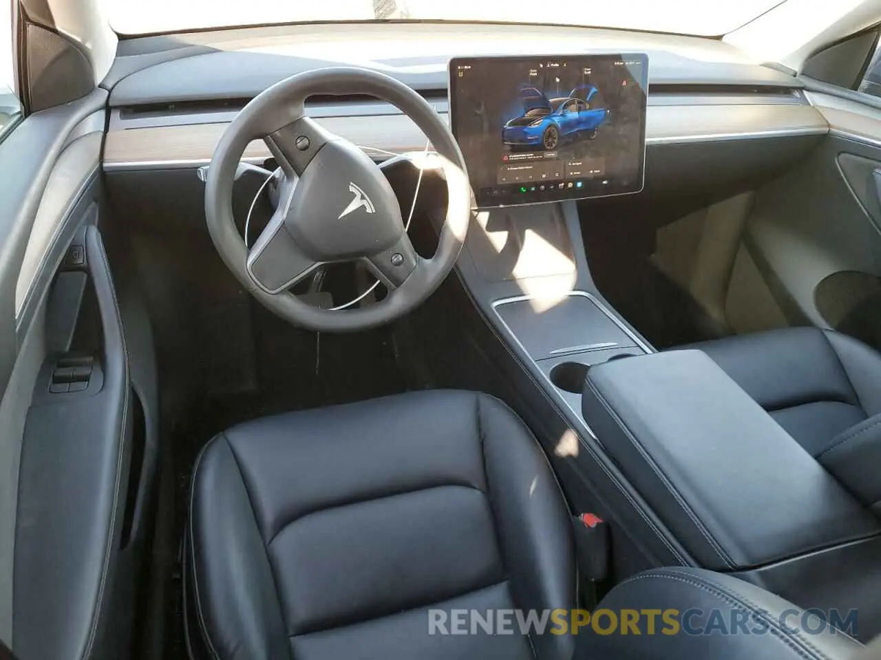 8 fotografías del automóvil dañado 7SAYGDEEXPF814469 TESLA MODEL Y 2023