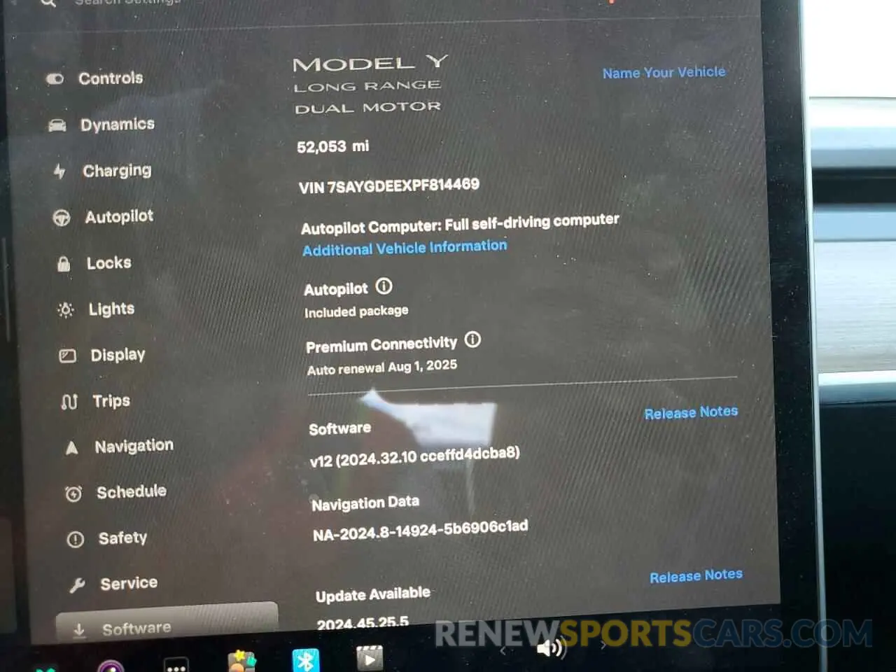 9 fotografías del automóvil dañado 7SAYGDEEXPF814469 TESLA MODEL Y 2023