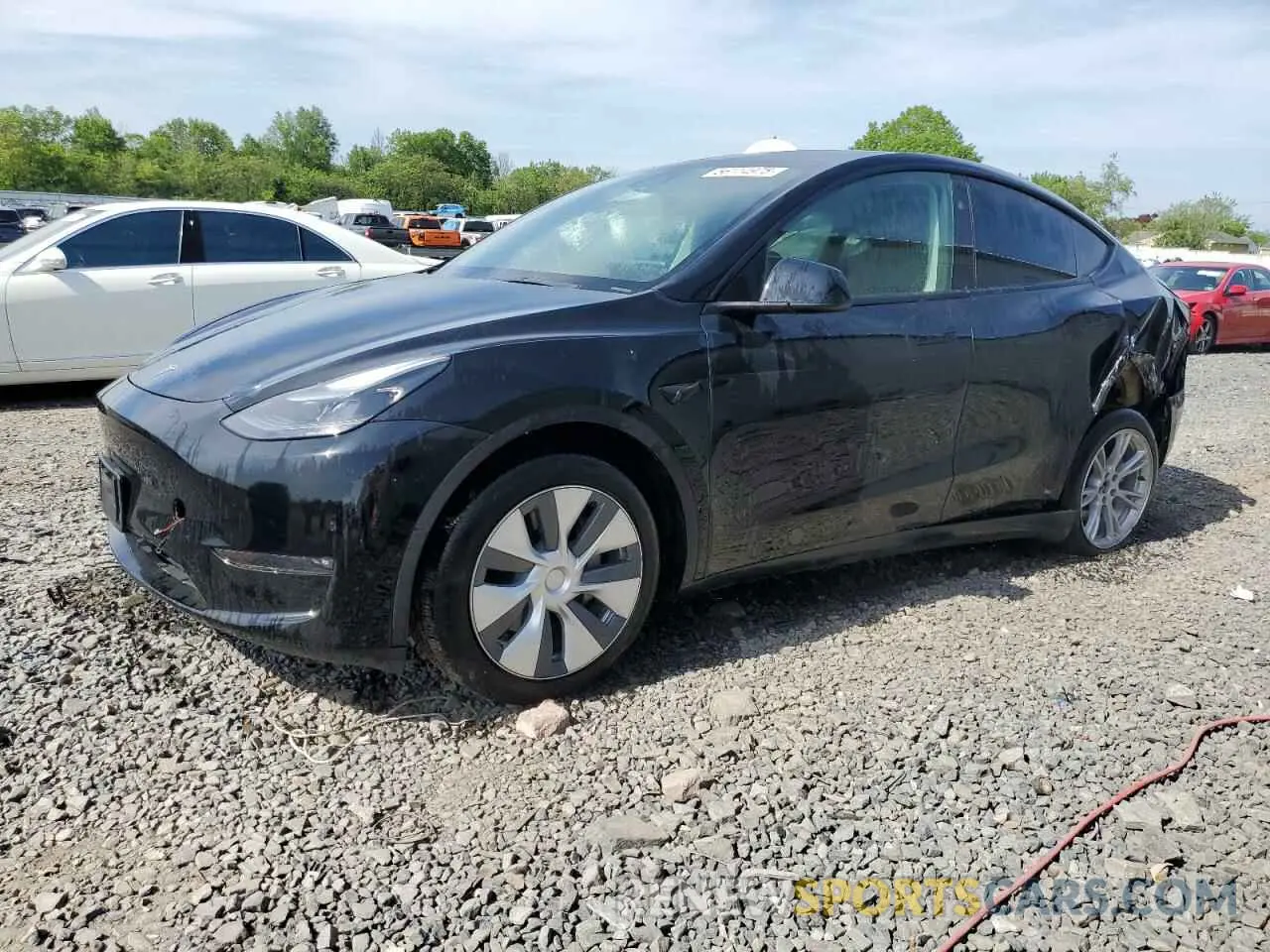 1 fotografías del automóvil dañado 7SAYGDEEXPF827903 TESLA MODEL Y 2023