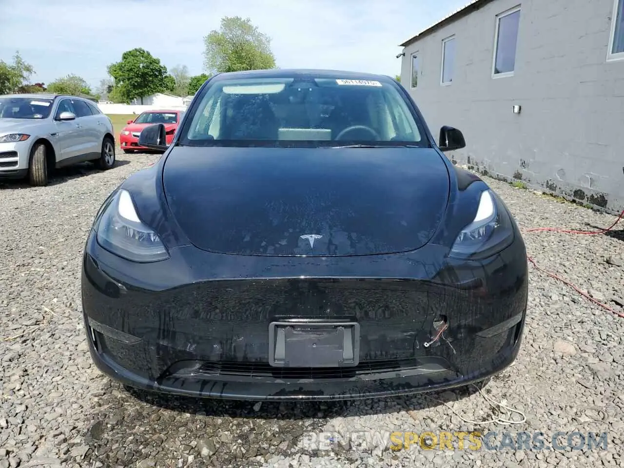 5 fotografías del automóvil dañado 7SAYGDEEXPF827903 TESLA MODEL Y 2023