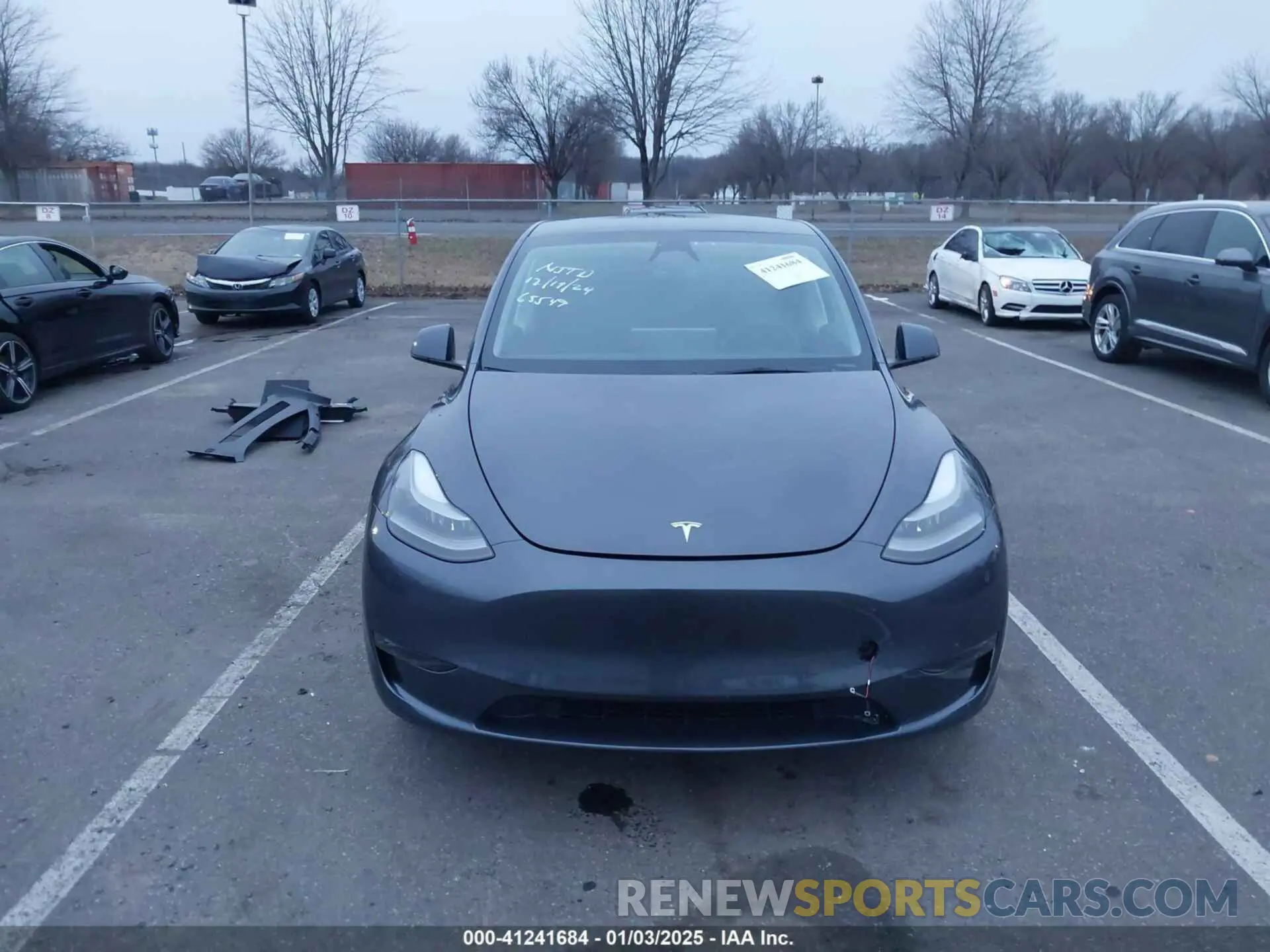 12 fotografías del automóvil dañado 7SAYGDEEXPF865549 TESLA MODEL Y 2023