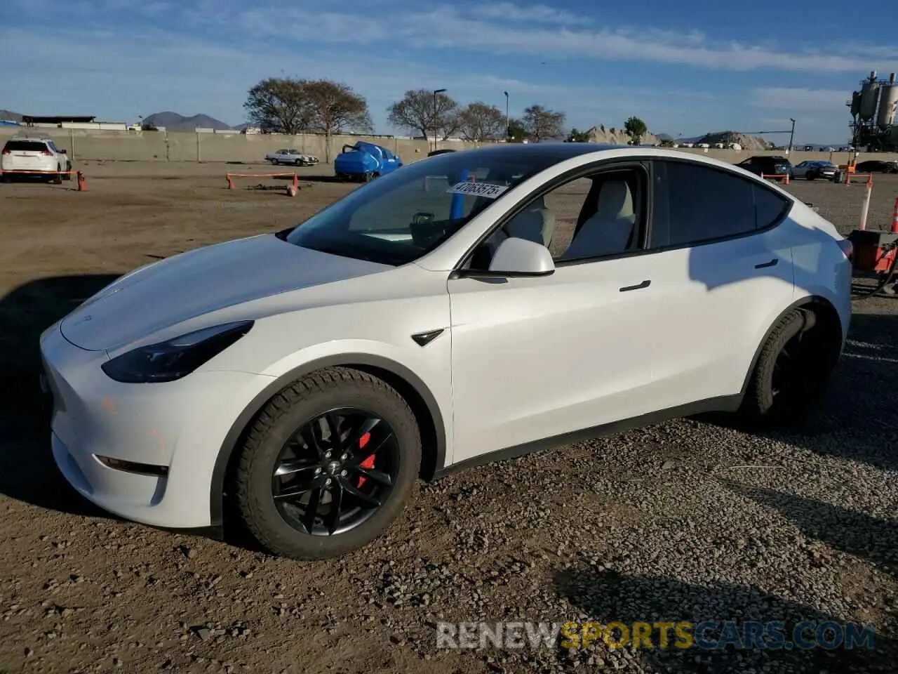 1 fotografías del automóvil dañado 7SAYGDEF0PF702093 TESLA MODEL Y 2023