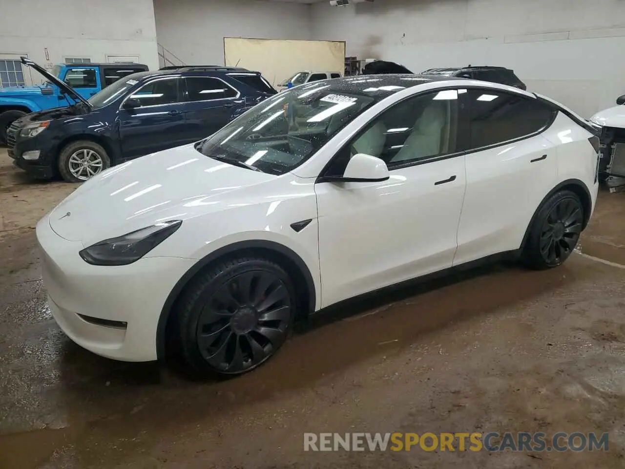 1 fotografías del automóvil dañado 7SAYGDEF0PF830804 TESLA MODEL Y 2023