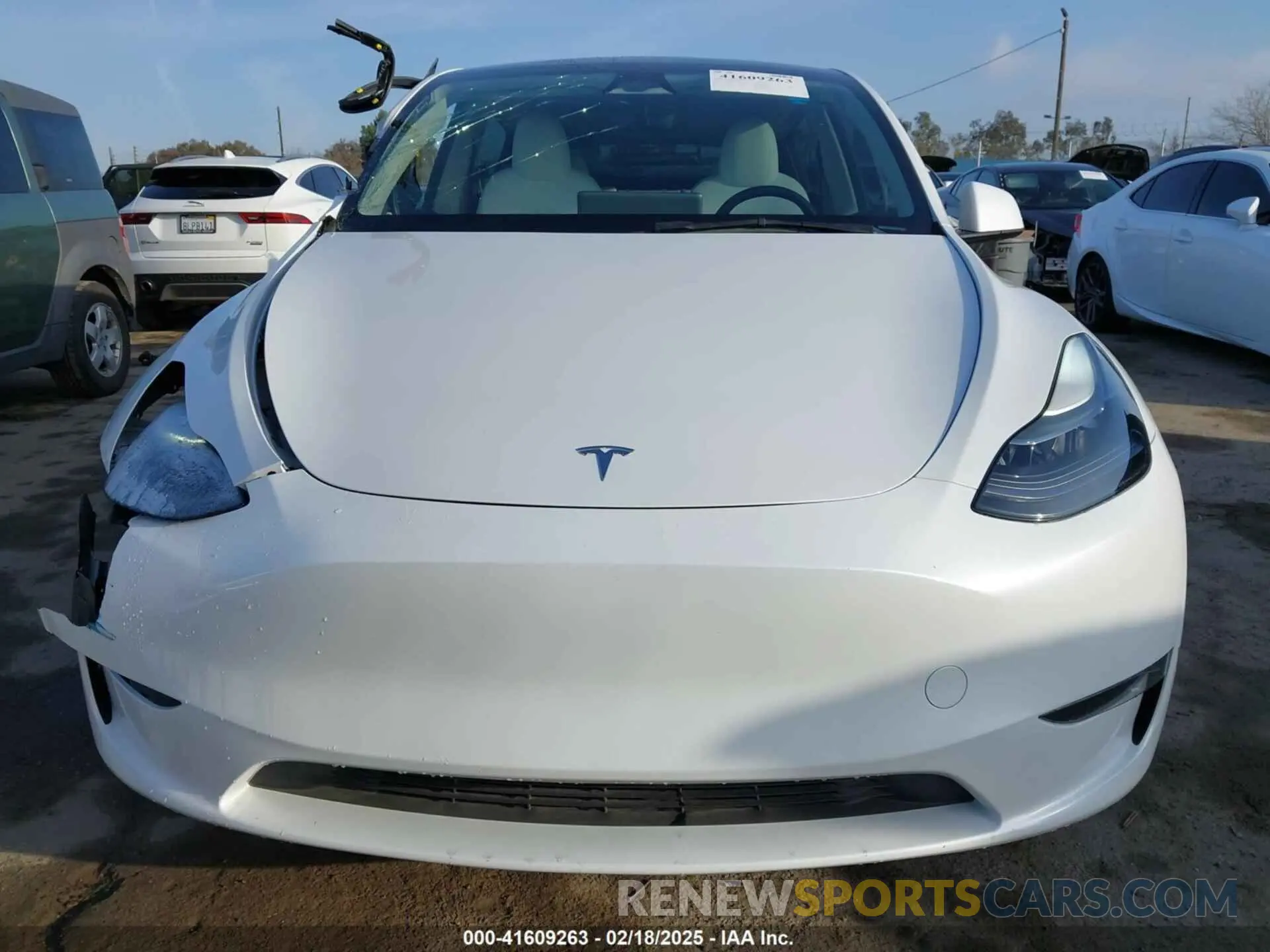 13 fotografías del automóvil dañado 7SAYGDEF0PF839468 TESLA MODEL Y 2023