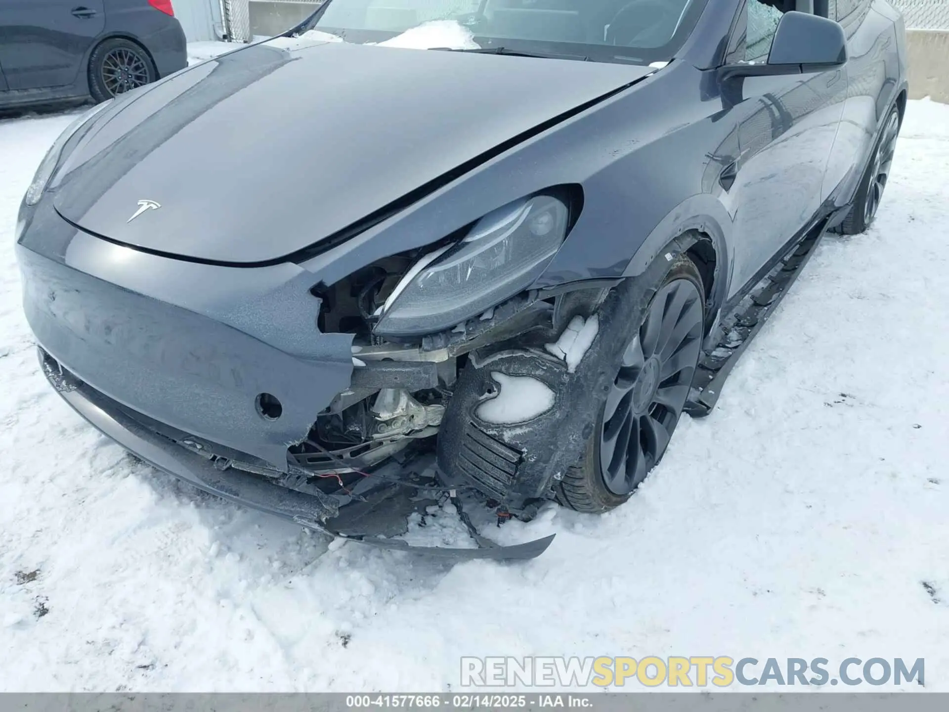 6 fotografías del automóvil dañado 7SAYGDEF0PF898181 TESLA MODEL Y 2023