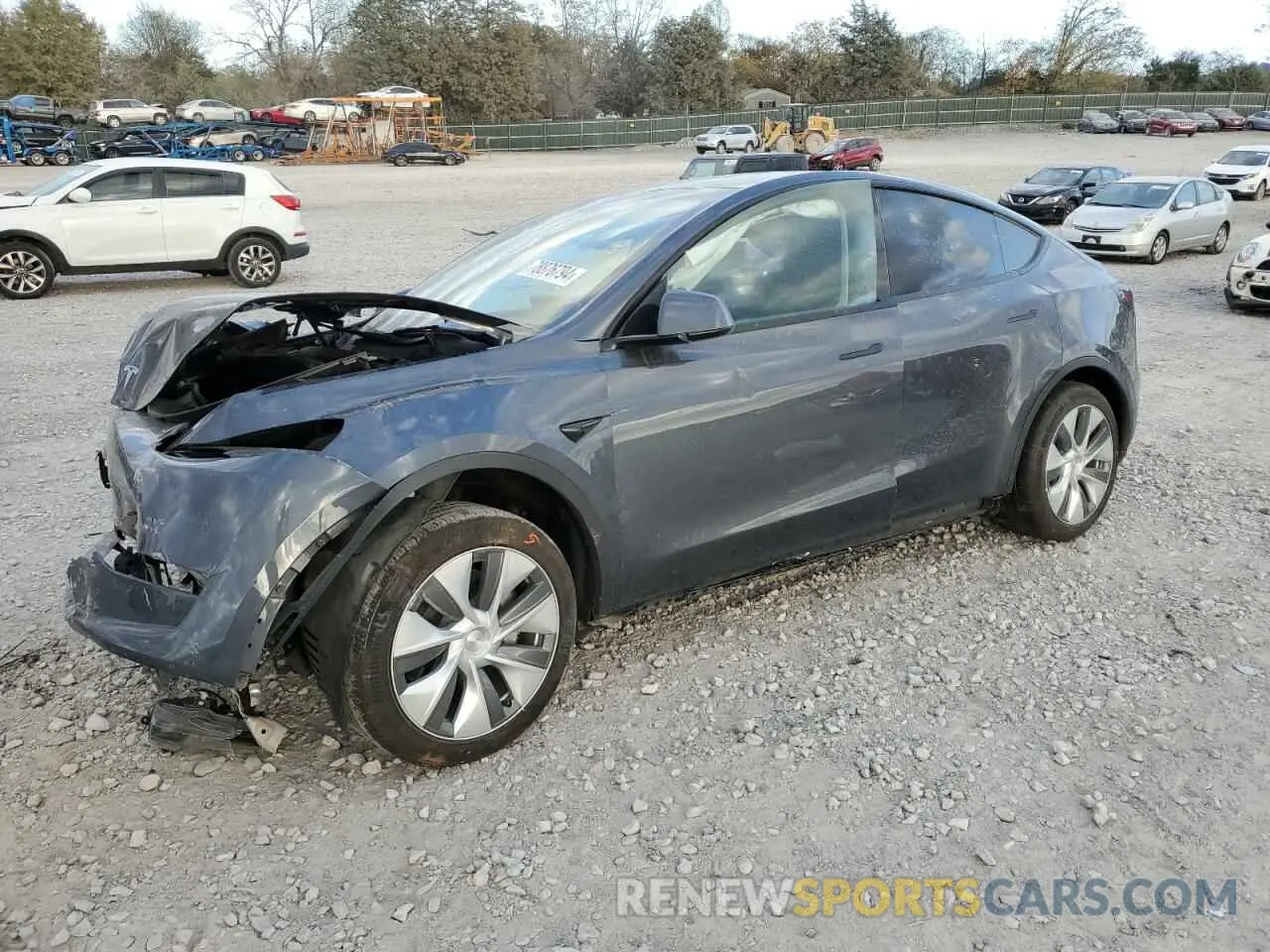 1 fotografías del automóvil dañado 7SAYGDEF1PA048993 TESLA MODEL Y 2023
