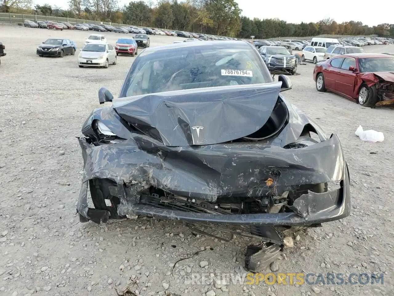 5 fotografías del automóvil dañado 7SAYGDEF1PA048993 TESLA MODEL Y 2023