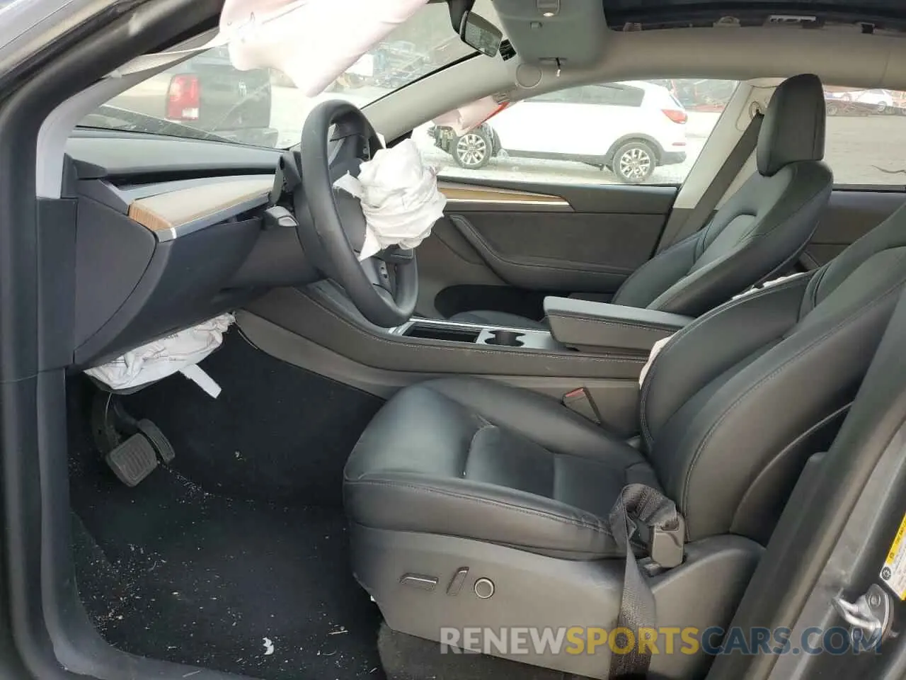 7 fotografías del automóvil dañado 7SAYGDEF1PA048993 TESLA MODEL Y 2023