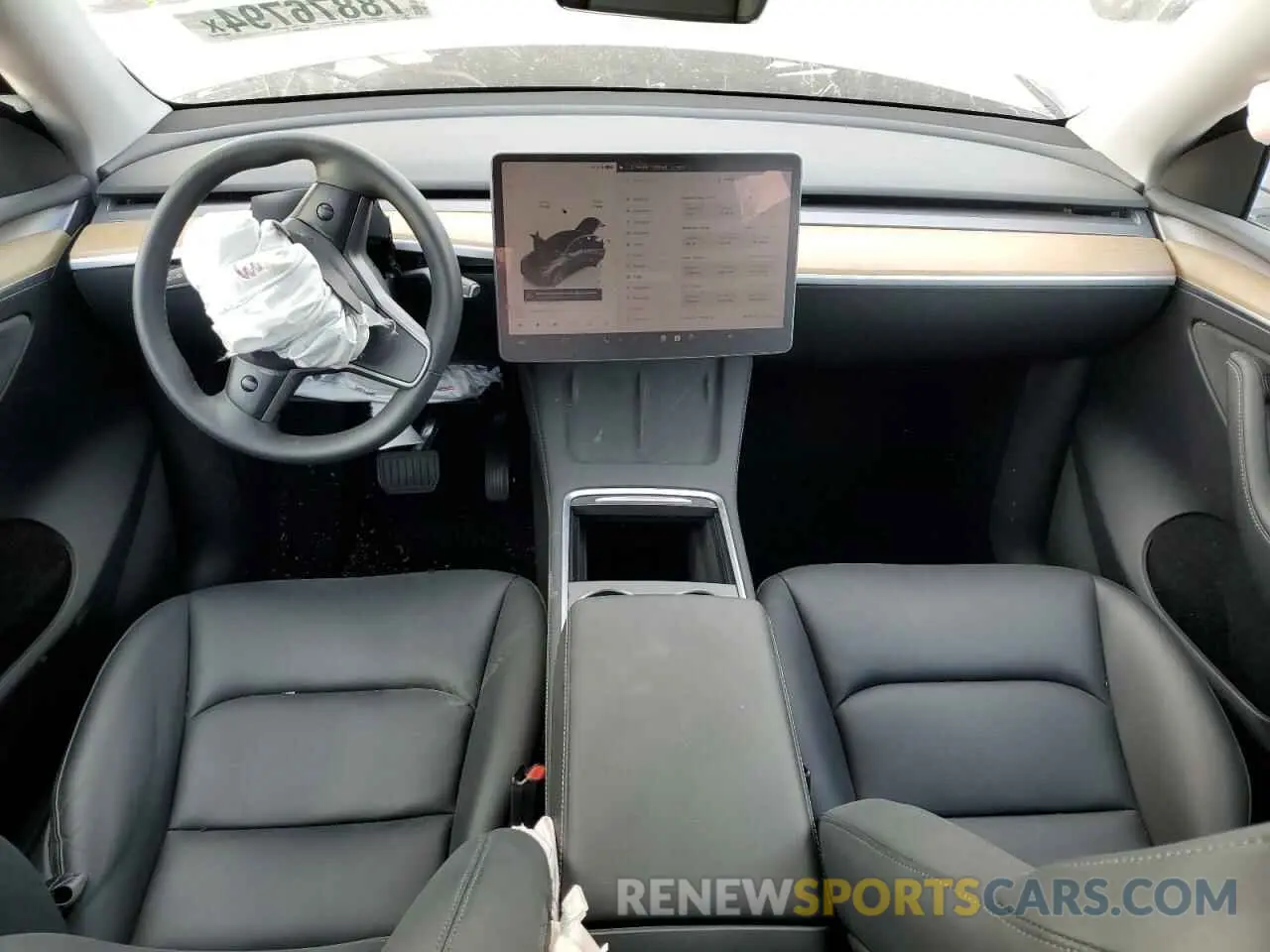 8 fotografías del automóvil dañado 7SAYGDEF1PA048993 TESLA MODEL Y 2023
