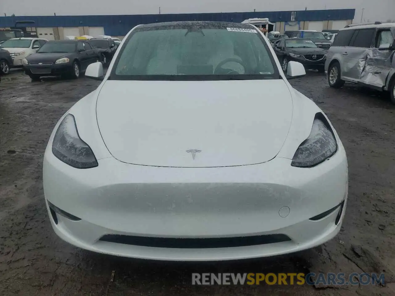 5 fotografías del automóvil dañado 7SAYGDEF1PF714446 TESLA MODEL Y 2023