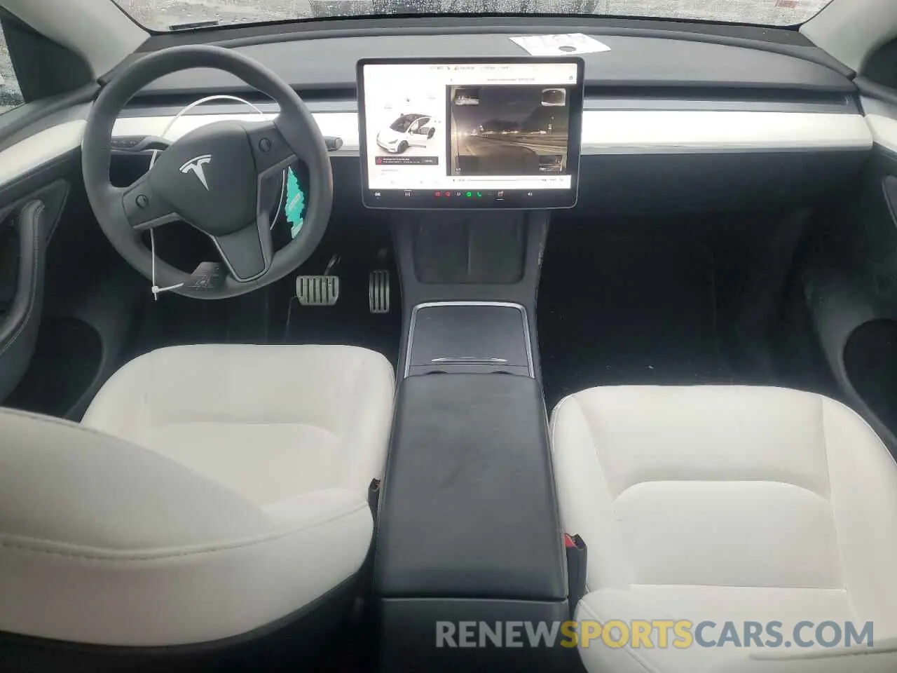 8 fotografías del automóvil dañado 7SAYGDEF1PF714446 TESLA MODEL Y 2023