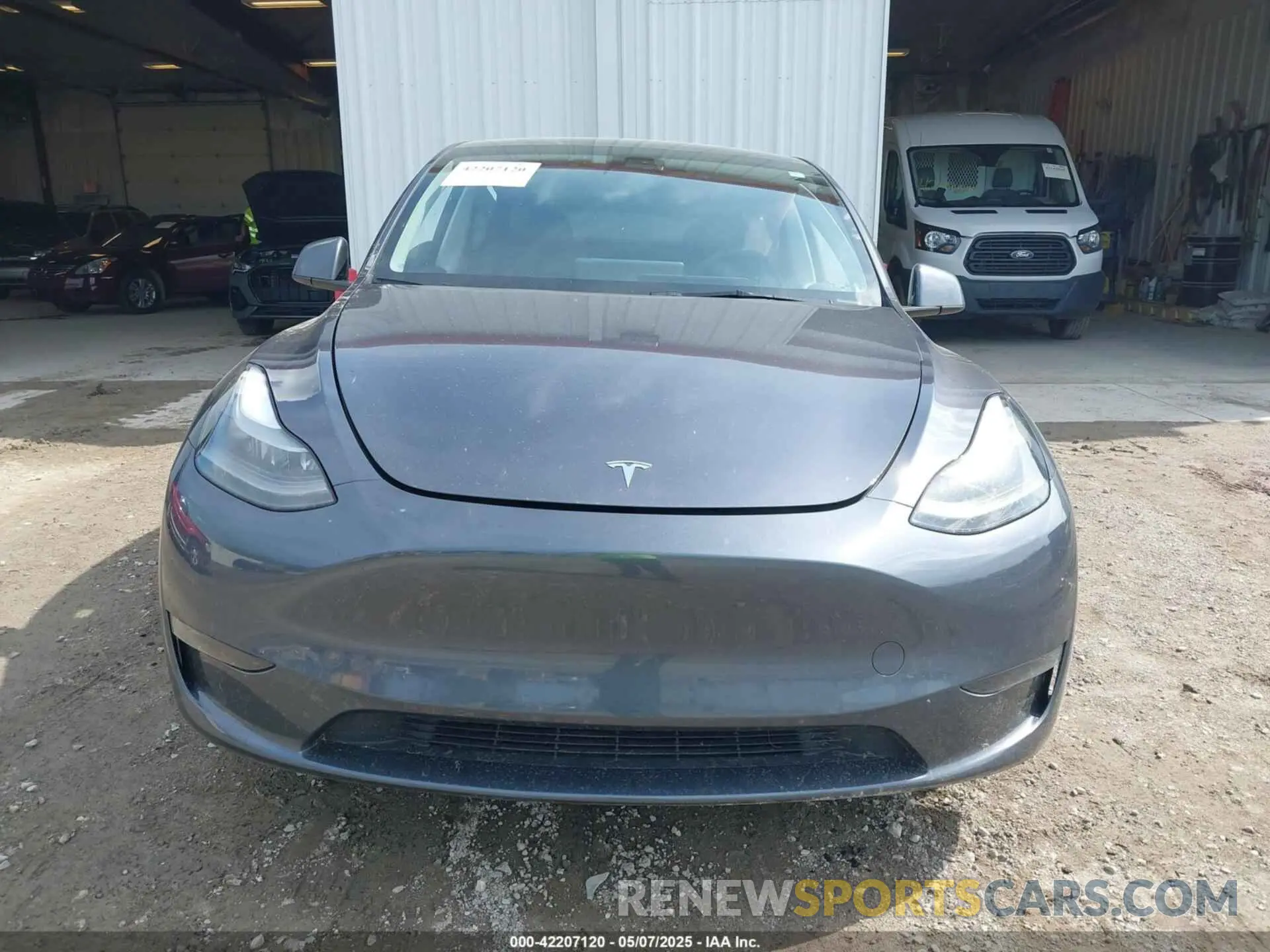 11 fotografías del automóvil dañado 7SAYGDEF1PF777756 TESLA MODEL Y 2023