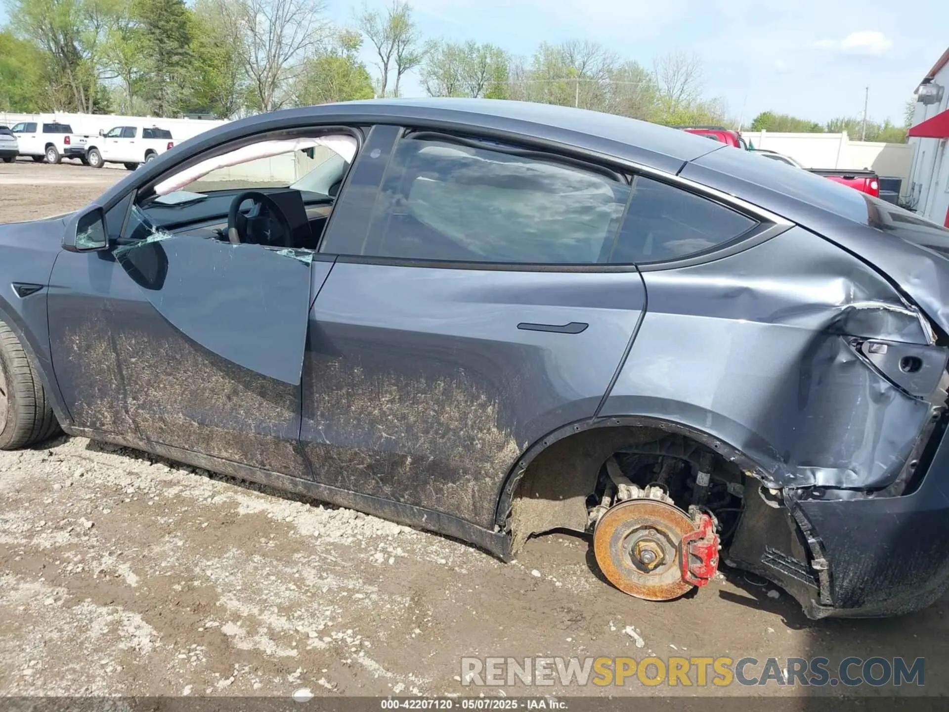 6 fotografías del automóvil dañado 7SAYGDEF1PF777756 TESLA MODEL Y 2023