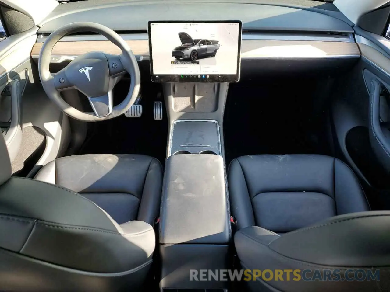 8 fotografías del automóvil dañado 7SAYGDEF1PF795061 TESLA MODEL Y 2023