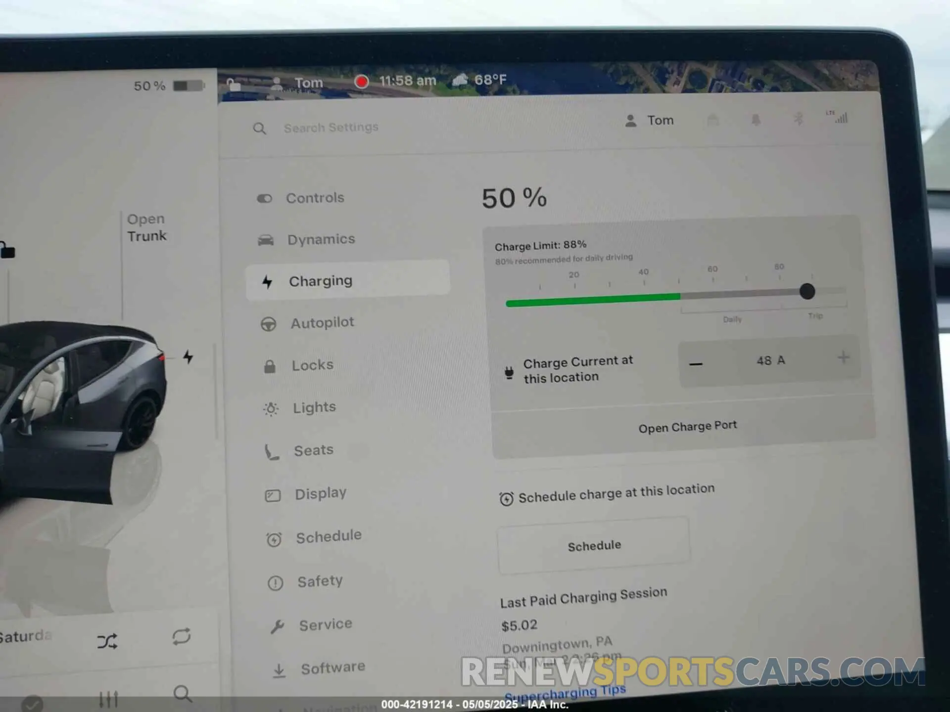 18 fotografías del automóvil dañado 7SAYGDEF1PF838247 TESLA MODEL Y 2023