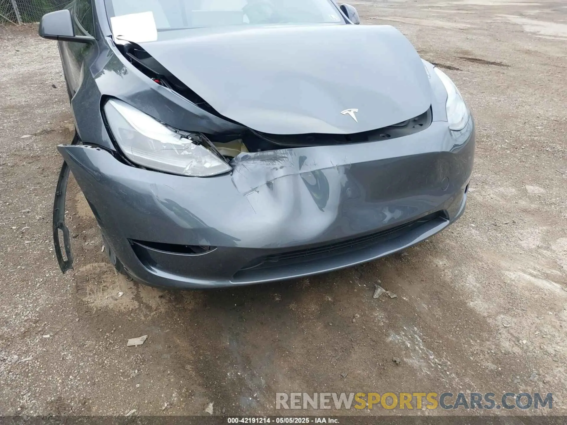 6 fotografías del automóvil dañado 7SAYGDEF1PF838247 TESLA MODEL Y 2023