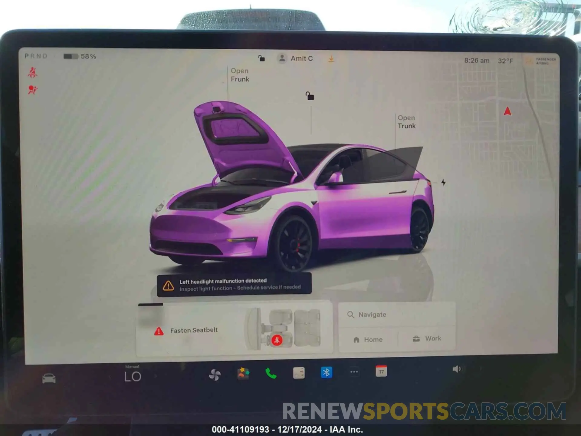 19 fotografías del automóvil dañado 7SAYGDEF1PF838488 TESLA MODEL Y 2023