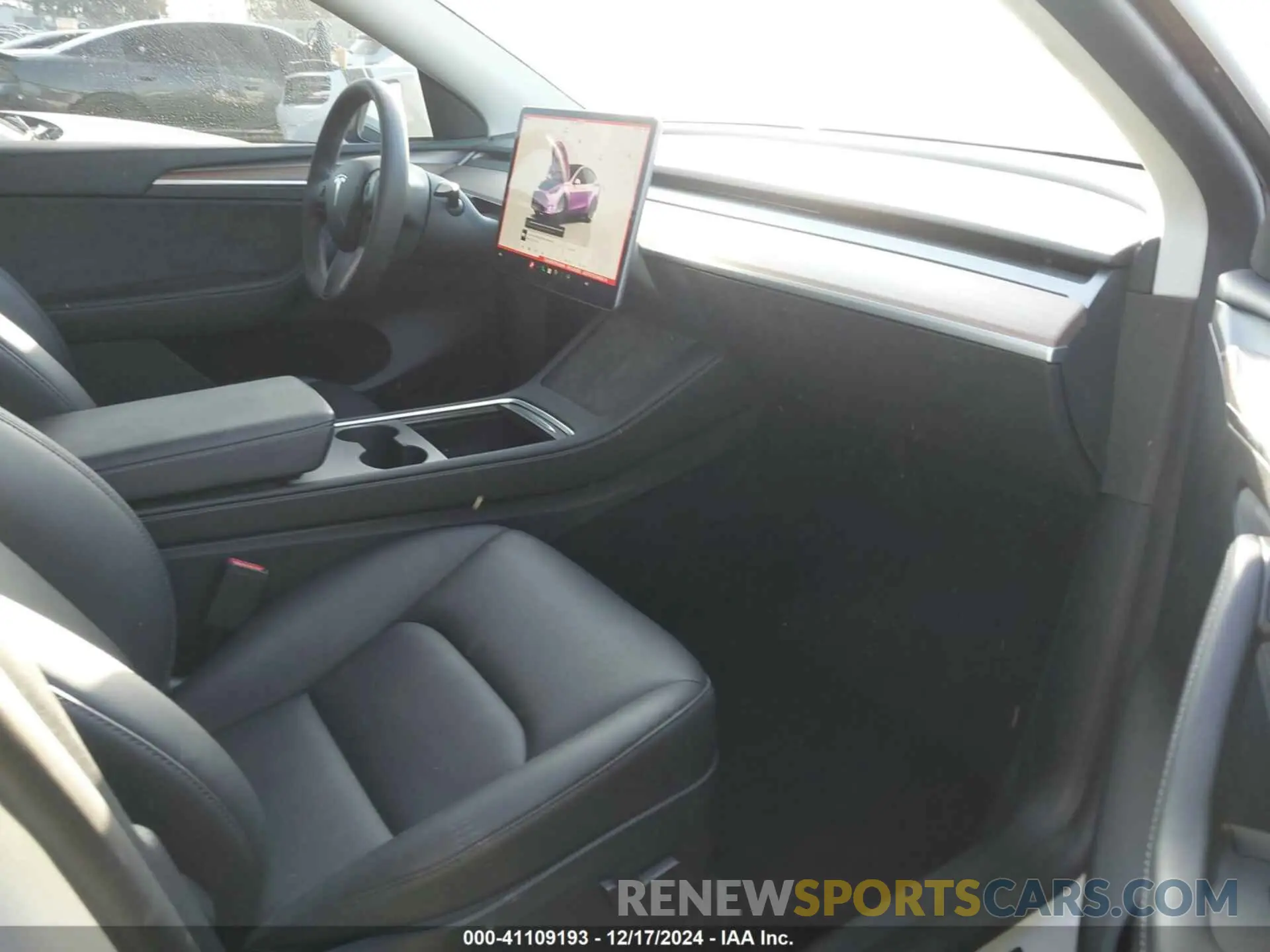 5 fotografías del automóvil dañado 7SAYGDEF1PF838488 TESLA MODEL Y 2023