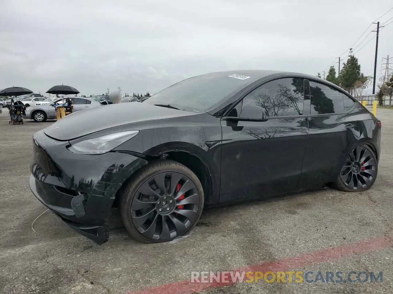 1 fotografías del automóvil dañado 7SAYGDEF1PF905820 TESLA MODEL Y 2023