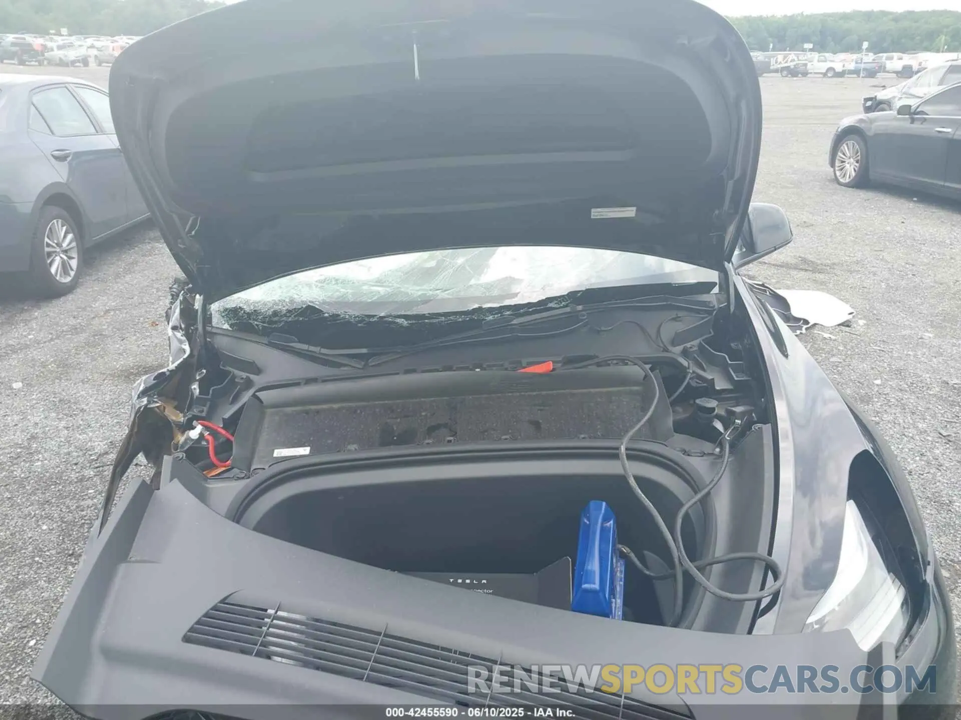 10 fotografías del automóvil dañado 7SAYGDEF1PF940941 TESLA MODEL Y 2023