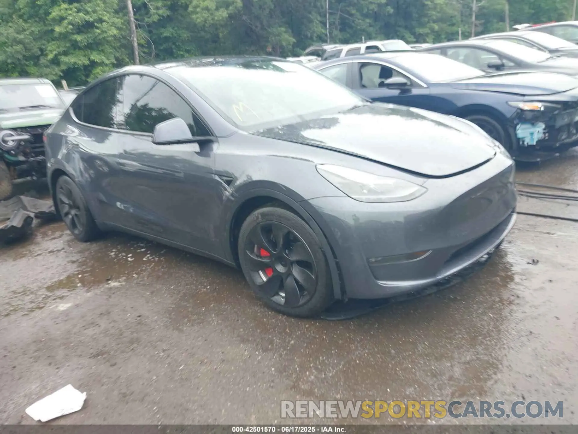 1 fotografías del automóvil dañado 7SAYGDEF2PA049778 TESLA MODEL Y 2023