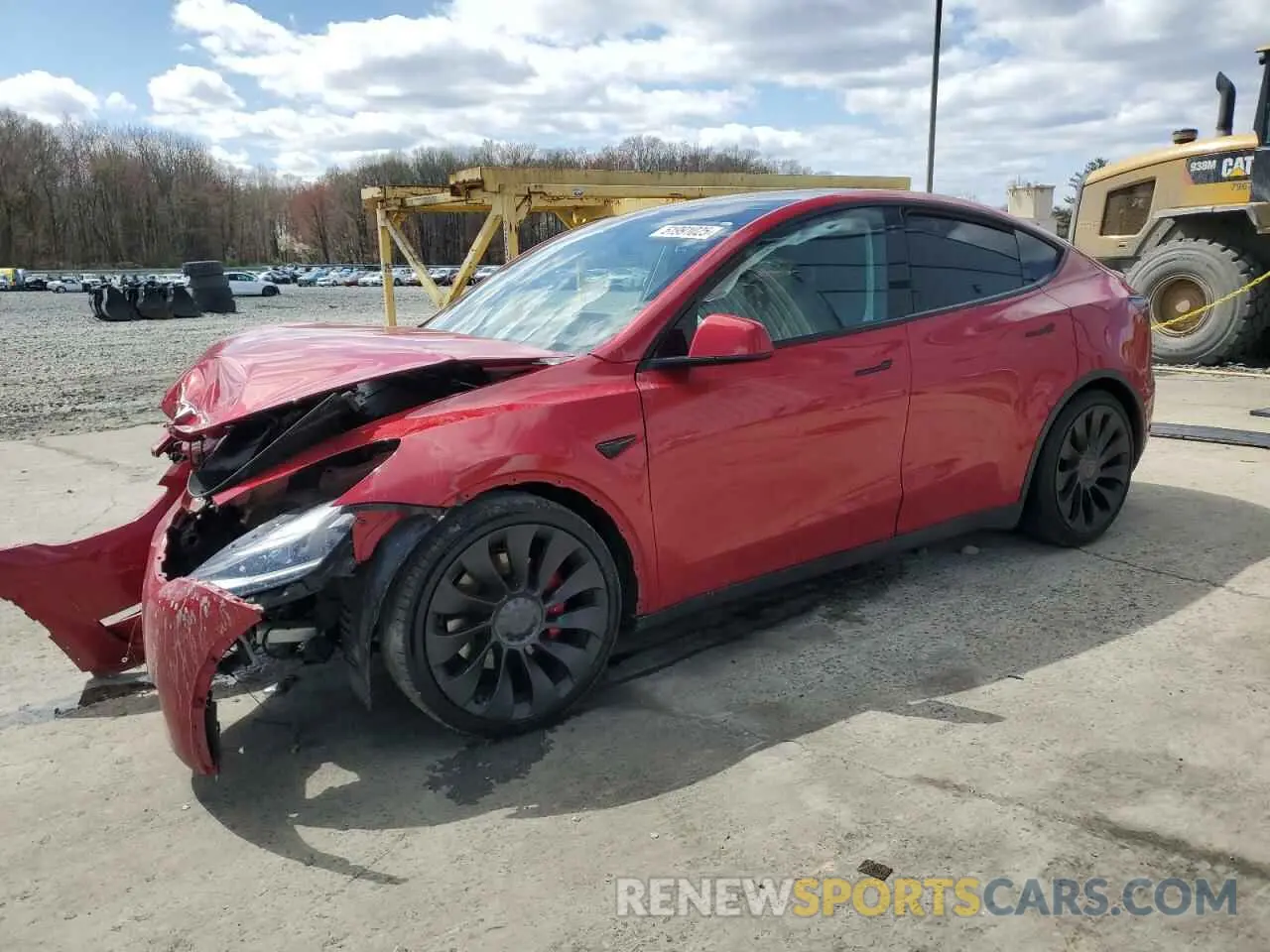 1 fotografías del automóvil dañado 7SAYGDEF2PF591238 TESLA MODEL Y 2023