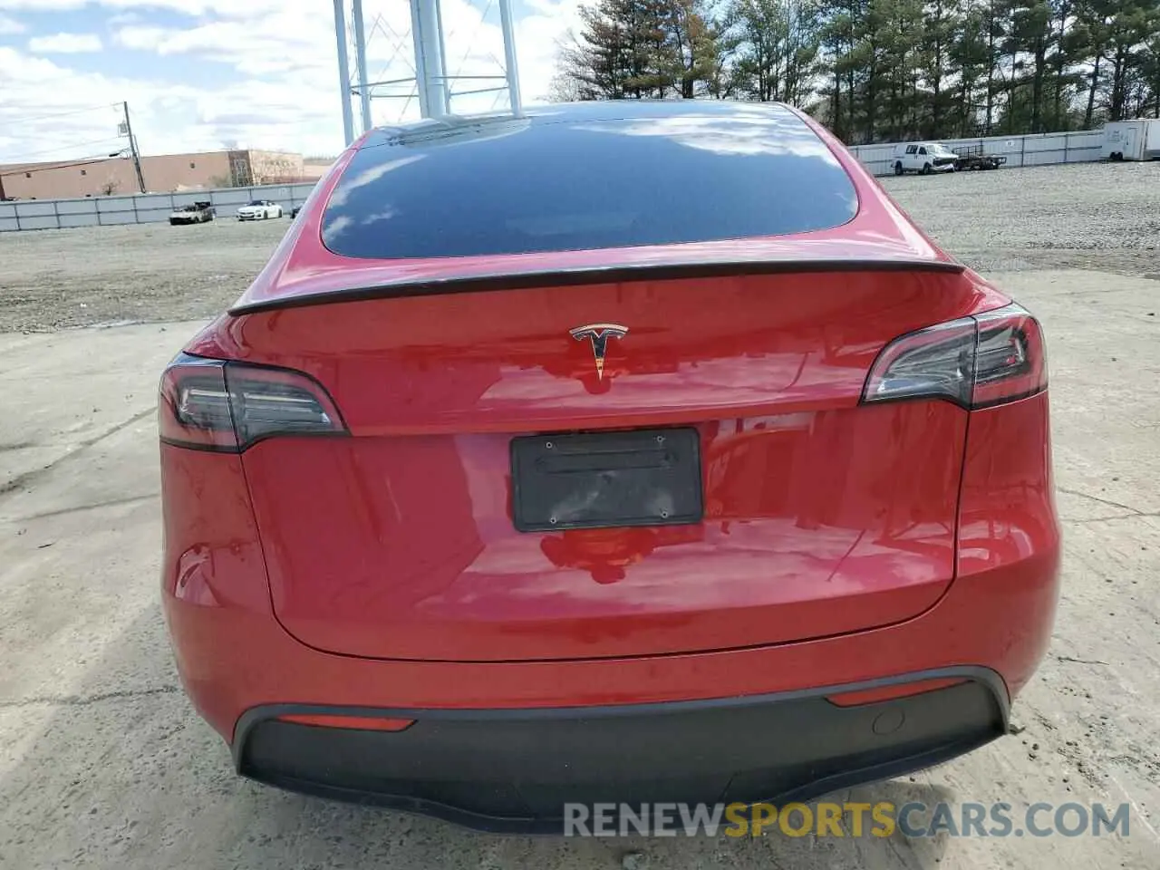 6 fotografías del automóvil dañado 7SAYGDEF2PF591238 TESLA MODEL Y 2023
