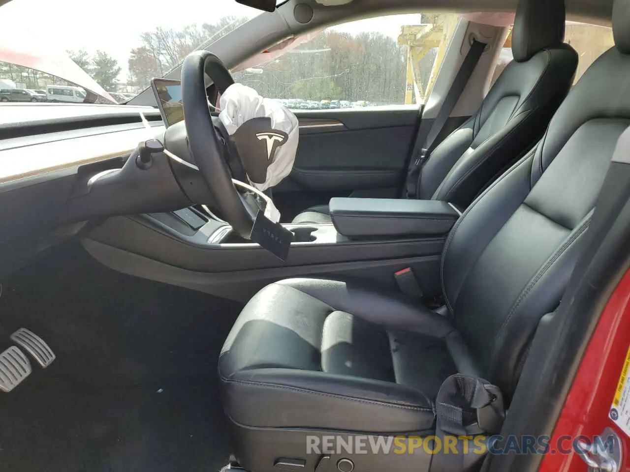 7 fotografías del automóvil dañado 7SAYGDEF2PF591238 TESLA MODEL Y 2023