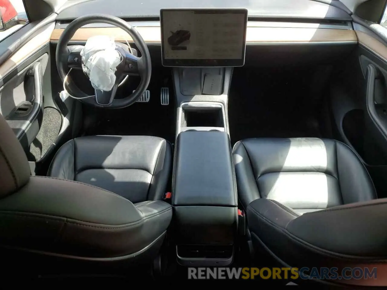 8 fotografías del automóvil dañado 7SAYGDEF2PF591238 TESLA MODEL Y 2023