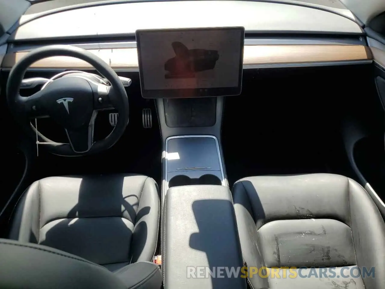 8 fotografías del automóvil dañado 7SAYGDEF2PF709336 TESLA MODEL Y 2023