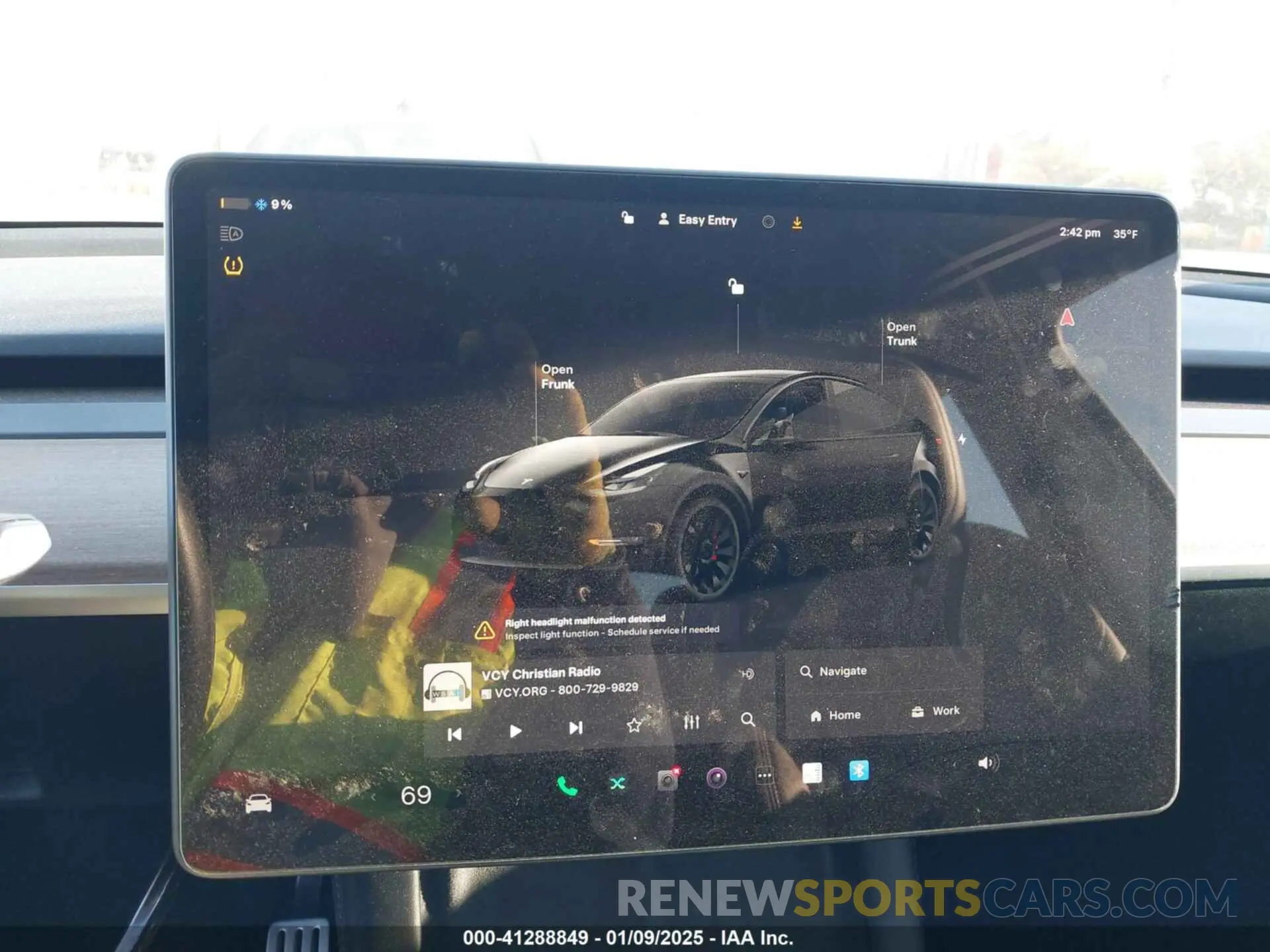 16 fotografías del automóvil dañado 7SAYGDEF2PF745415 TESLA MODEL Y 2023