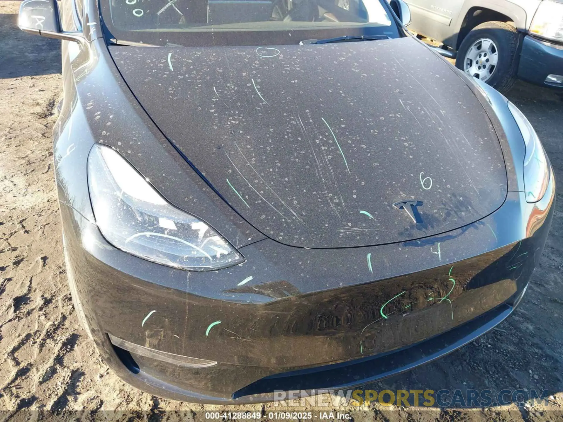 6 fotografías del automóvil dañado 7SAYGDEF2PF745415 TESLA MODEL Y 2023