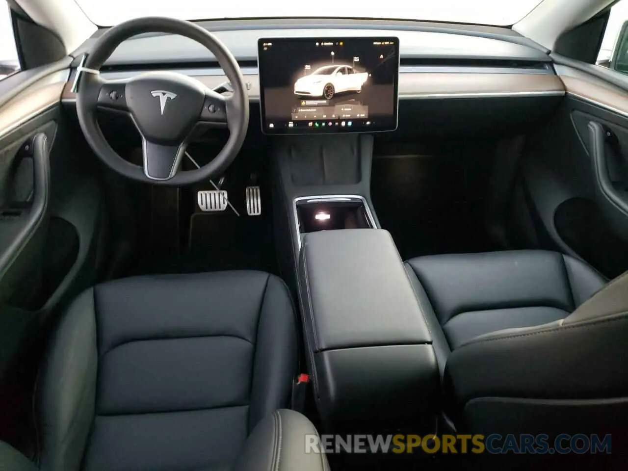 8 fotografías del automóvil dañado 7SAYGDEF2PF754065 TESLA MODEL Y 2023