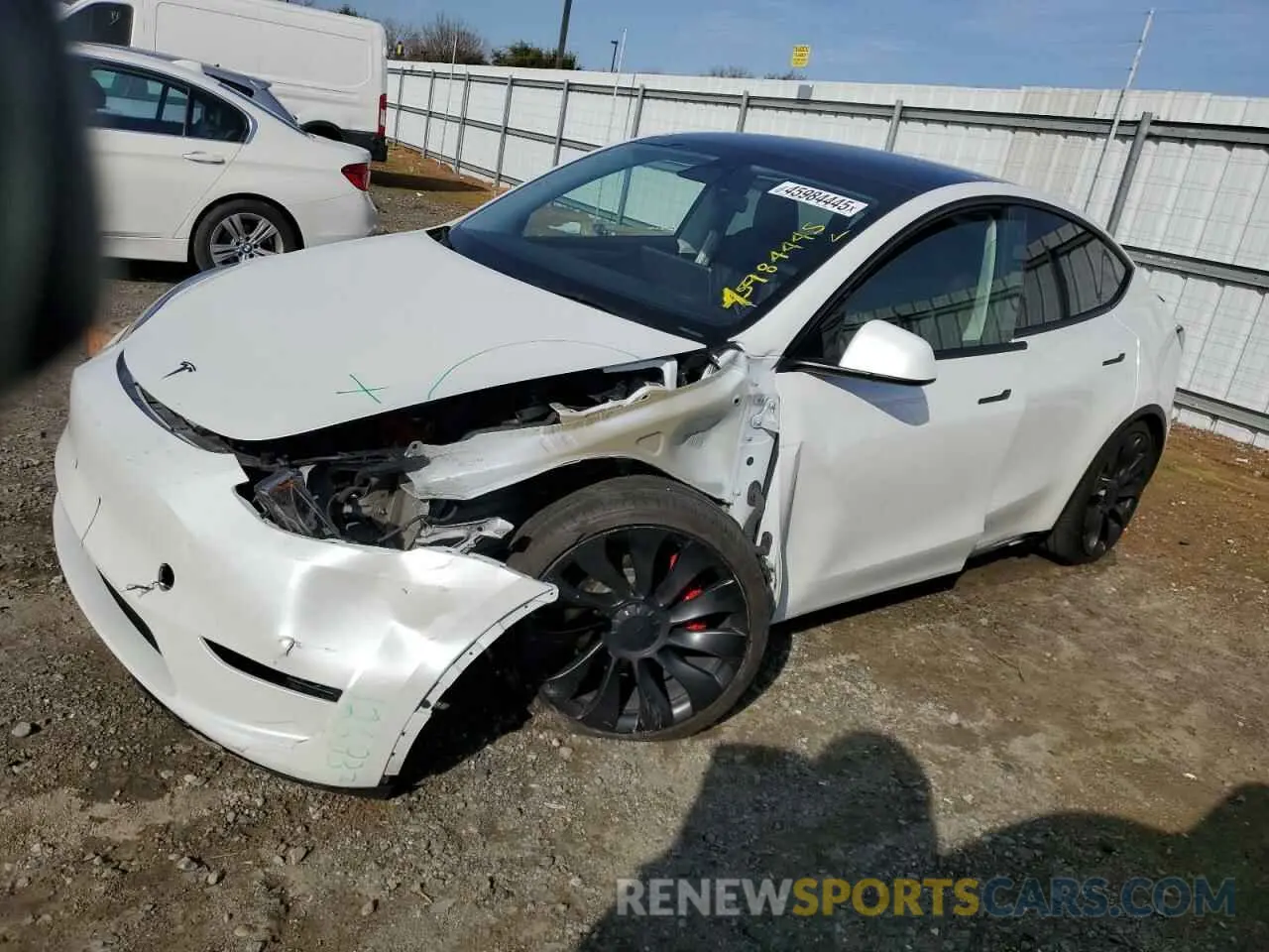 1 fotografías del automóvil dañado 7SAYGDEF2PF763753 TESLA MODEL Y 2023