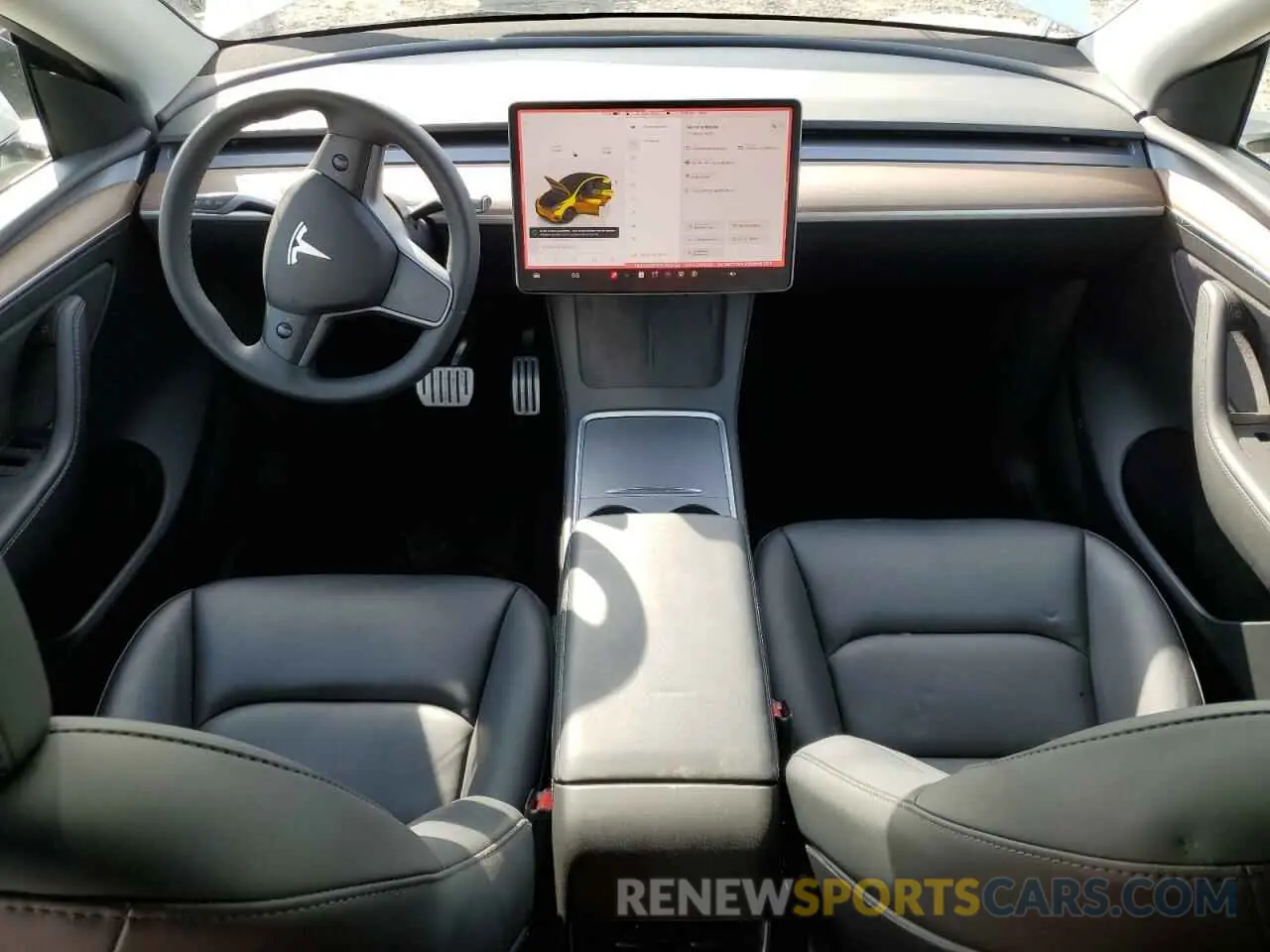 8 fotografías del automóvil dañado 7SAYGDEF2PF763753 TESLA MODEL Y 2023