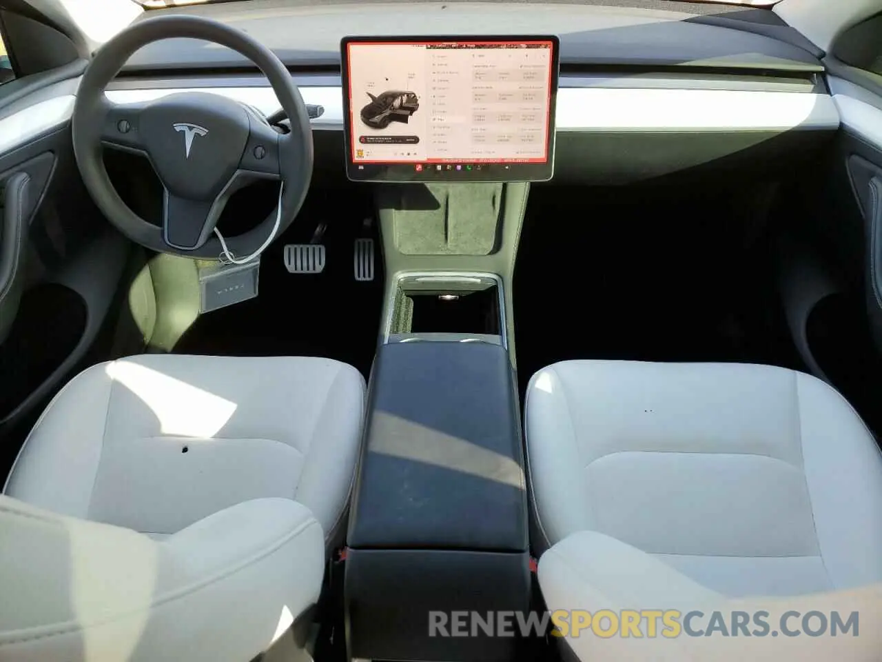 8 fotografías del automóvil dañado 7SAYGDEF2PF765941 TESLA MODEL Y 2023