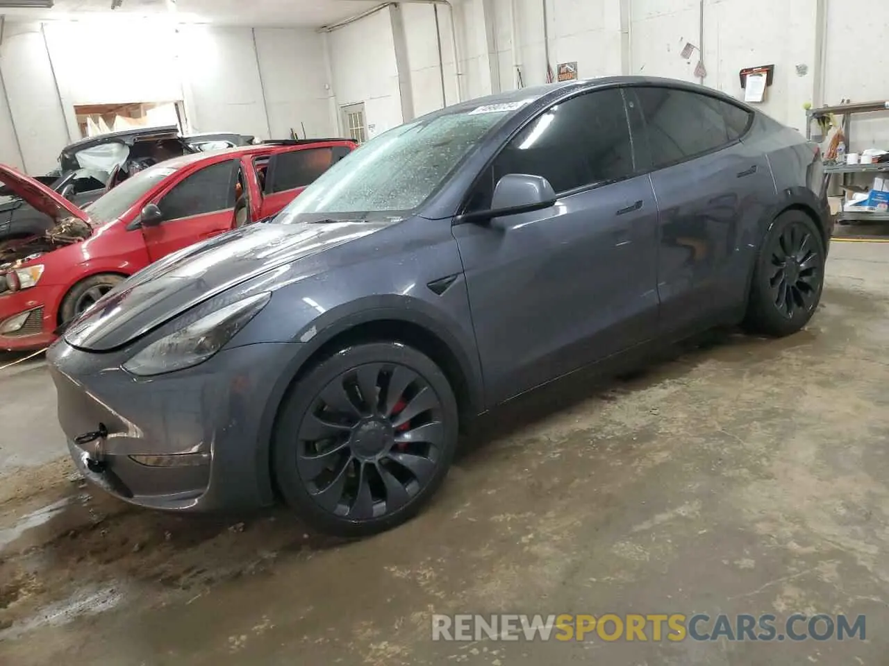 1 fotografías del automóvil dañado 7SAYGDEF2PF787633 TESLA MODEL Y 2023