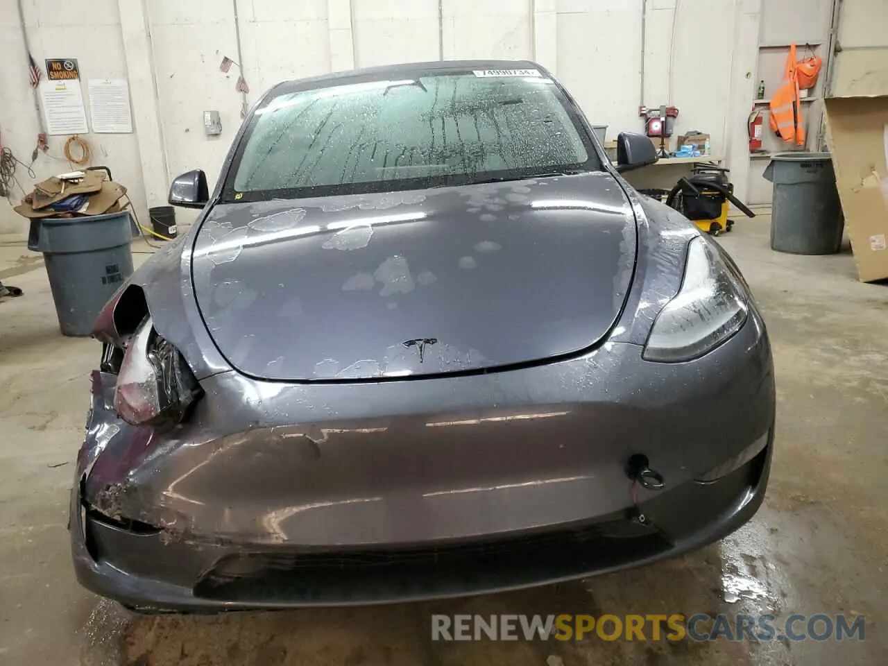 5 fotografías del automóvil dañado 7SAYGDEF2PF787633 TESLA MODEL Y 2023