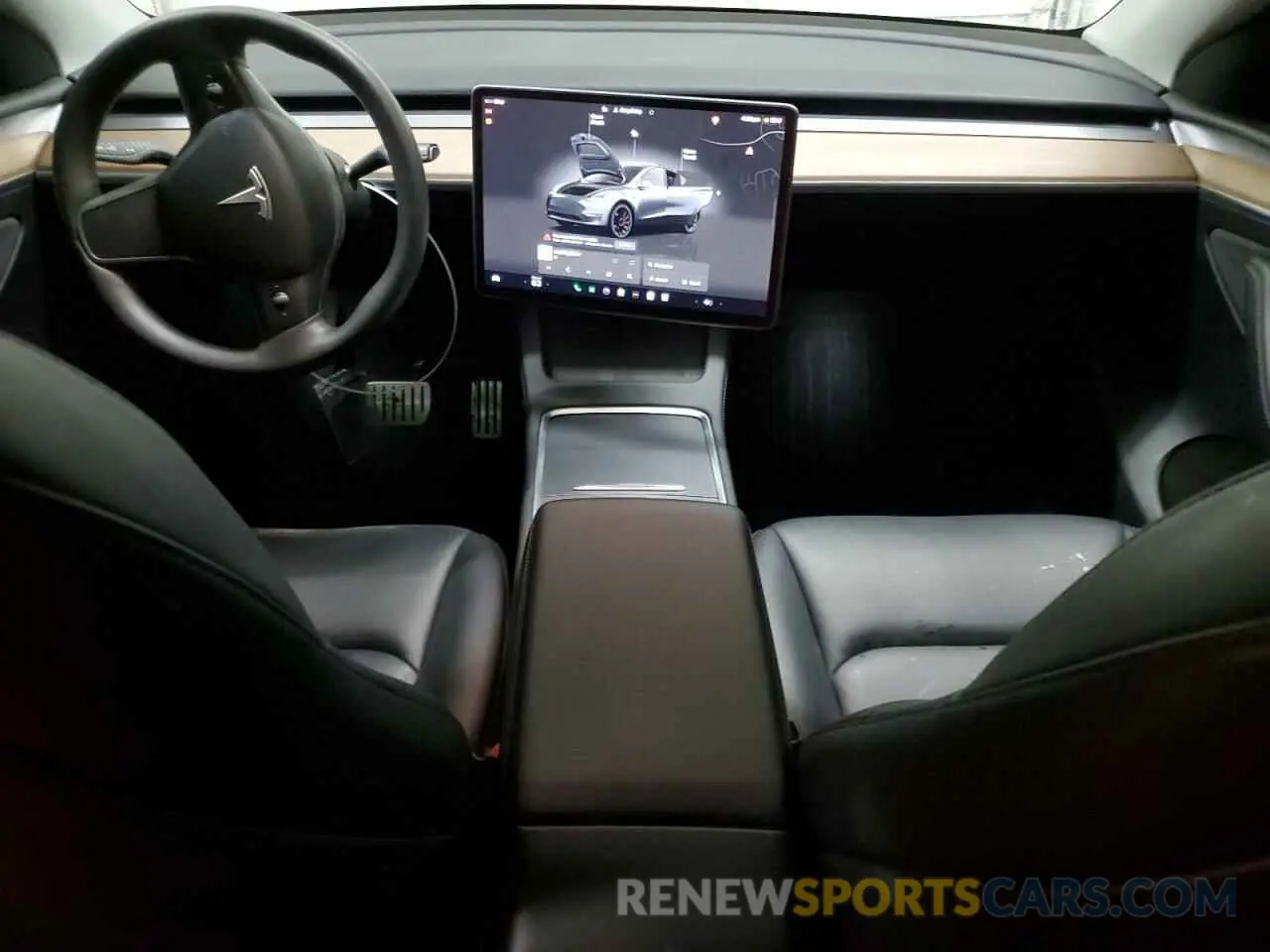 8 fotografías del automóvil dañado 7SAYGDEF2PF787633 TESLA MODEL Y 2023