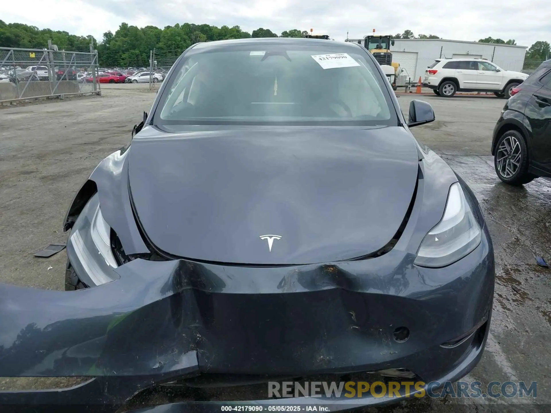 11 fotografías del automóvil dañado 7SAYGDEF2PF845353 TESLA MODEL Y 2023