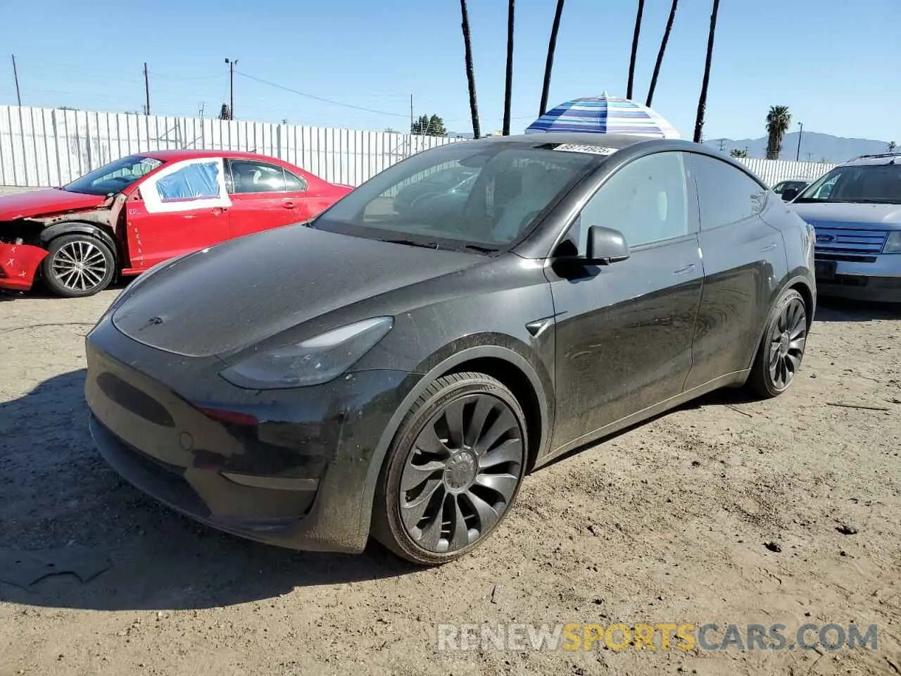 1 fotografías del automóvil dañado 7SAYGDEF2PF852075 TESLA MODEL Y 2023