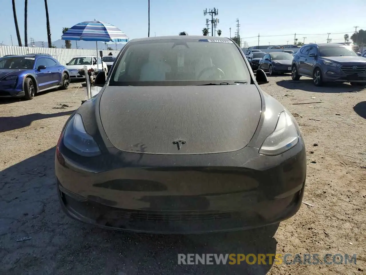 5 fotografías del automóvil dañado 7SAYGDEF2PF852075 TESLA MODEL Y 2023